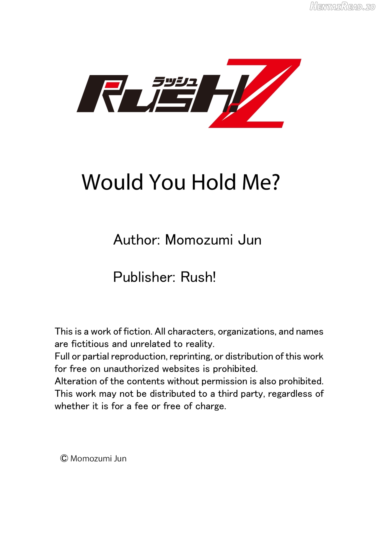 Would You Hold Me? Chapter 2 - page 3