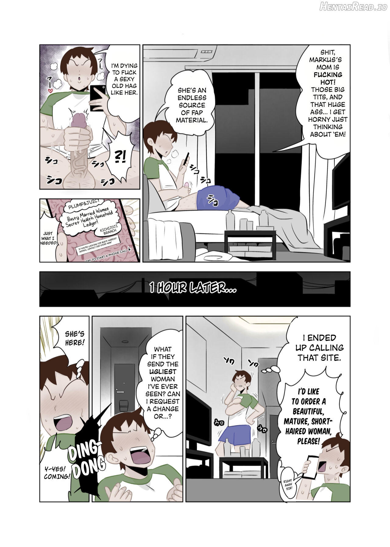 My friends smoking hot ebony Milf Chapter 1 - page 4