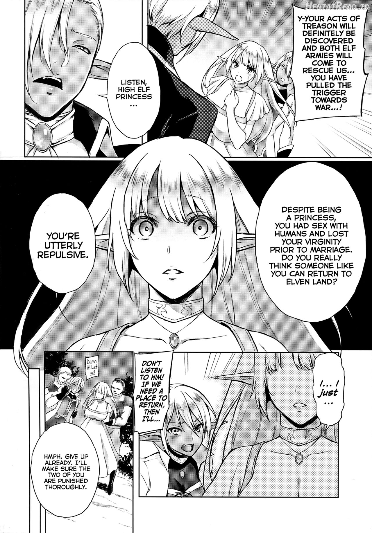 Elf no Hime wa Kairaku ni Naku Chapter 1 - page 16