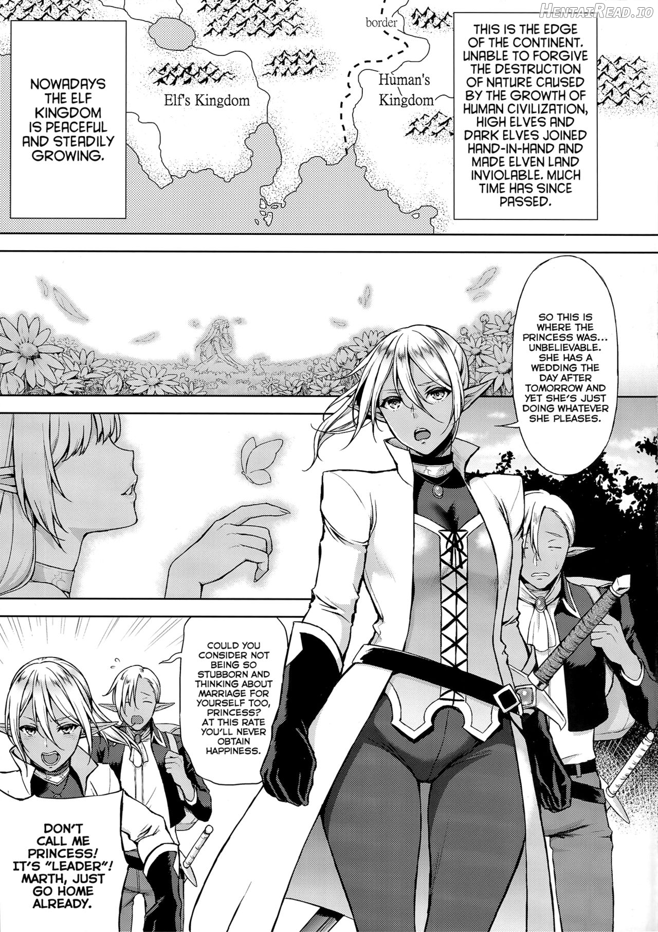 Elf no Hime wa Kairaku ni Naku Chapter 1 - page 3