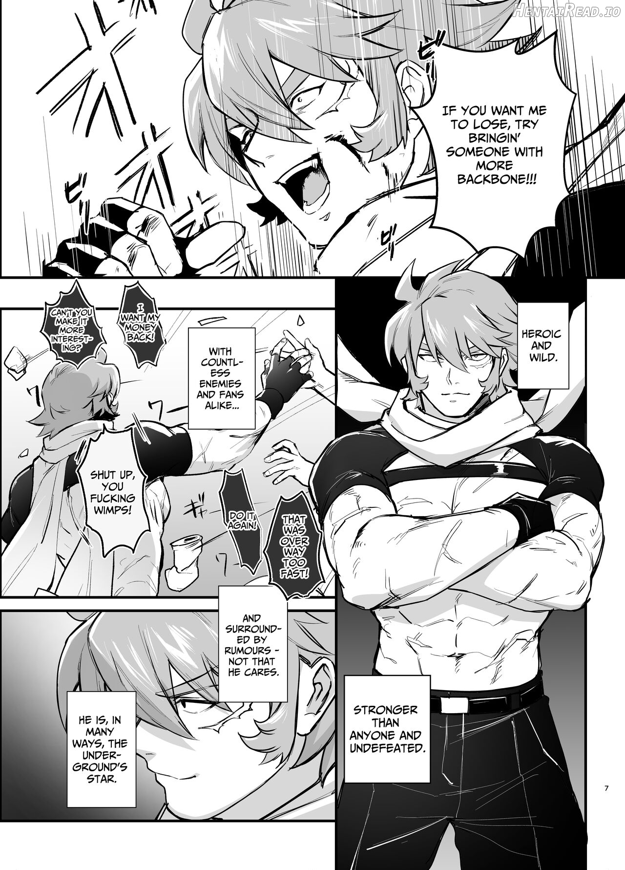 Who'd Have Thought The Strongest Man Would Get His Pussy Ploughed... Chapter 1 - page 5