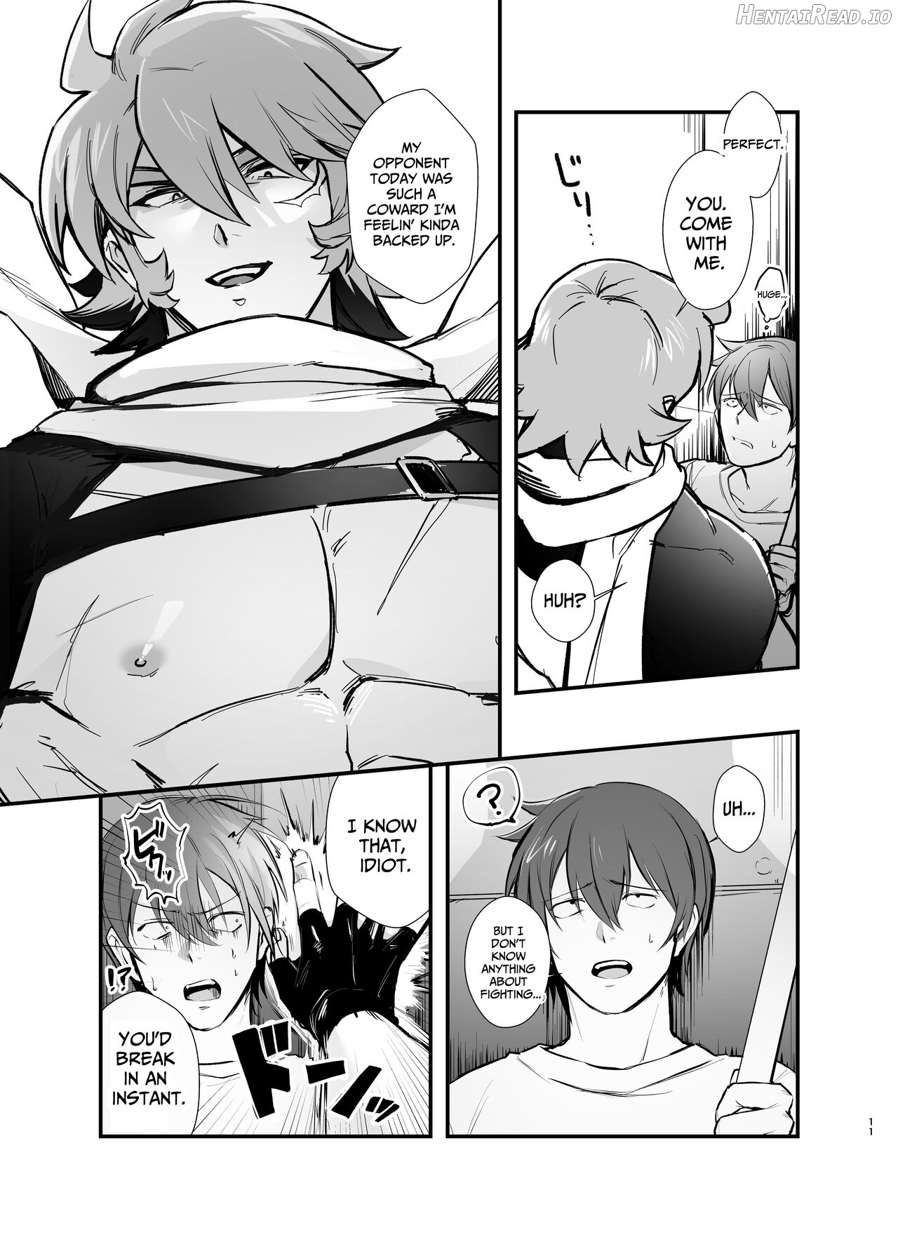 Who'd Have Thought The Strongest Man Would Get His Pussy Ploughed... Chapter 1 - page 9