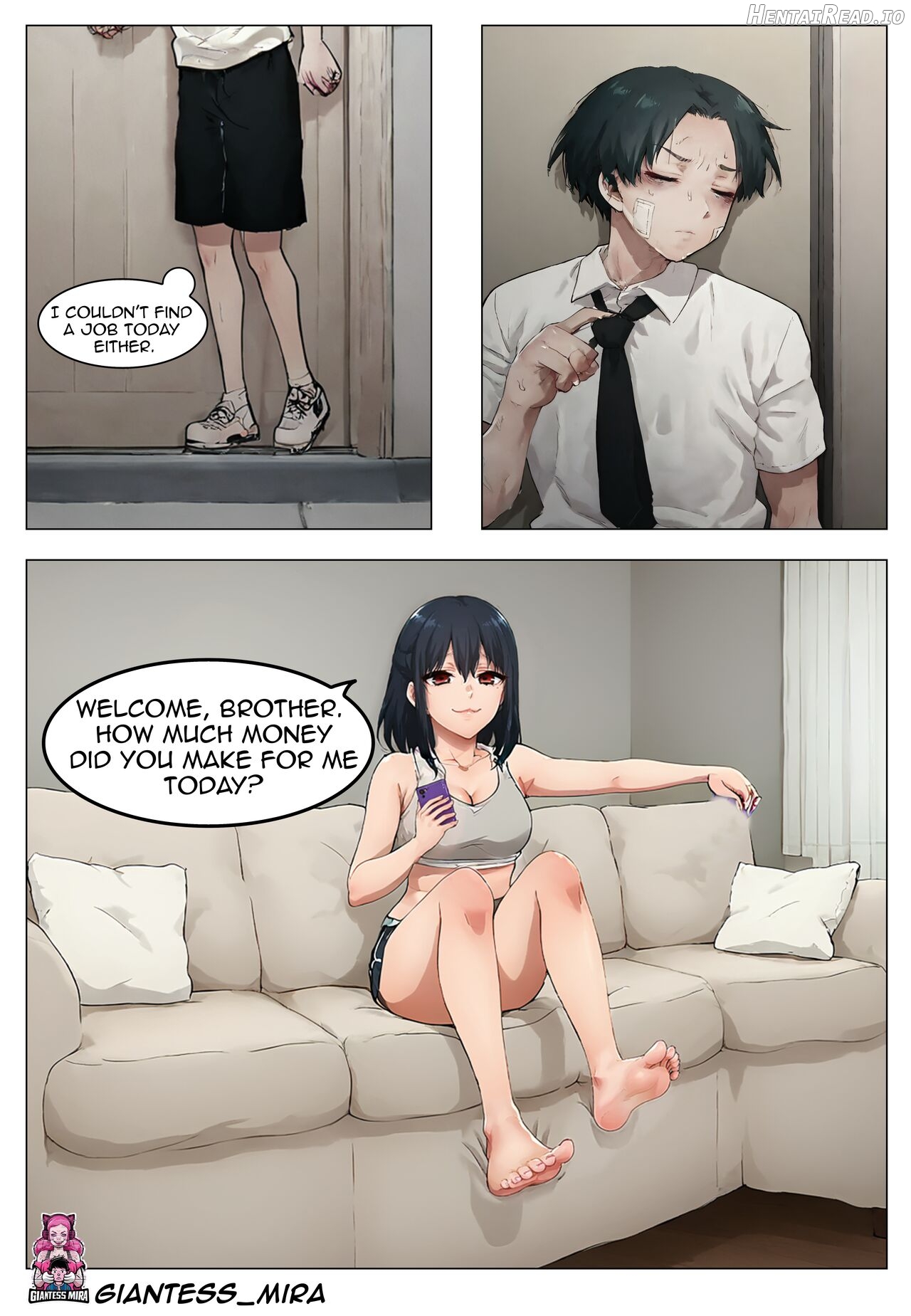 Under Little Sister's Foot Chapter 1 - page 2