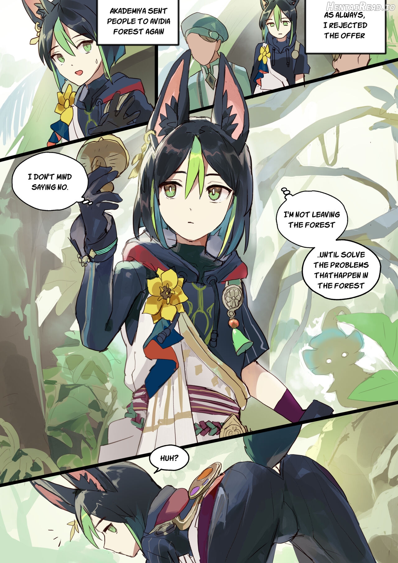 Mori Patrol Tighnari Chapter 1 - page 2
