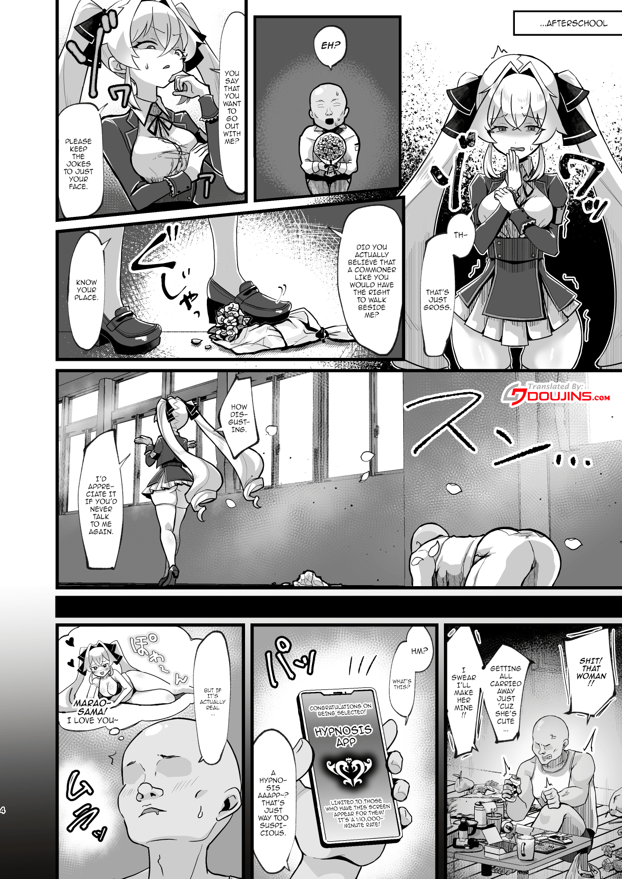 Bounyuu Saimin ~Namaiki Ojou-sama o Bakunyuu-ka shite Sakunyuu Hame Chapter 1 - page 5