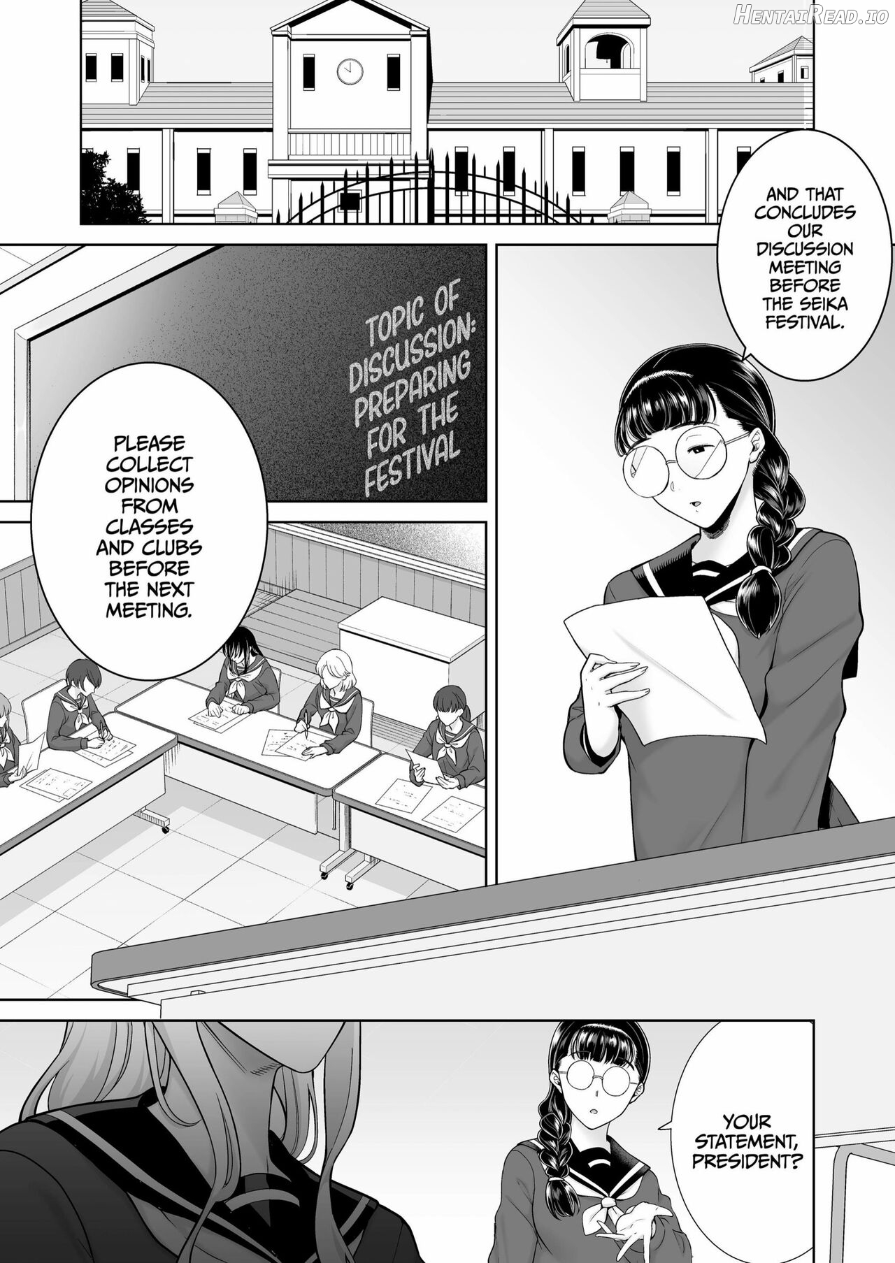 Seika Jogakuin Koutoubu Kounin Sao Oji-San 7 Chapter 1 - page 1