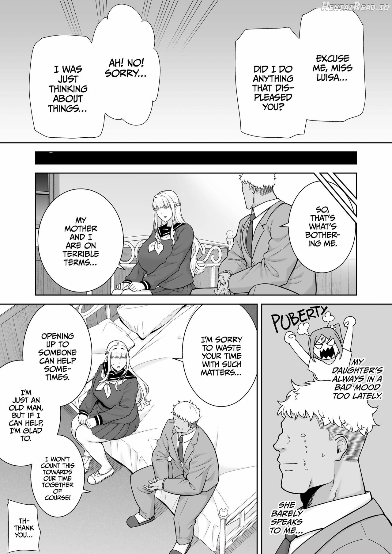 Seika Jogakuin Koutoubu Kounin Sao Oji-San 7 Chapter 1 - page 14