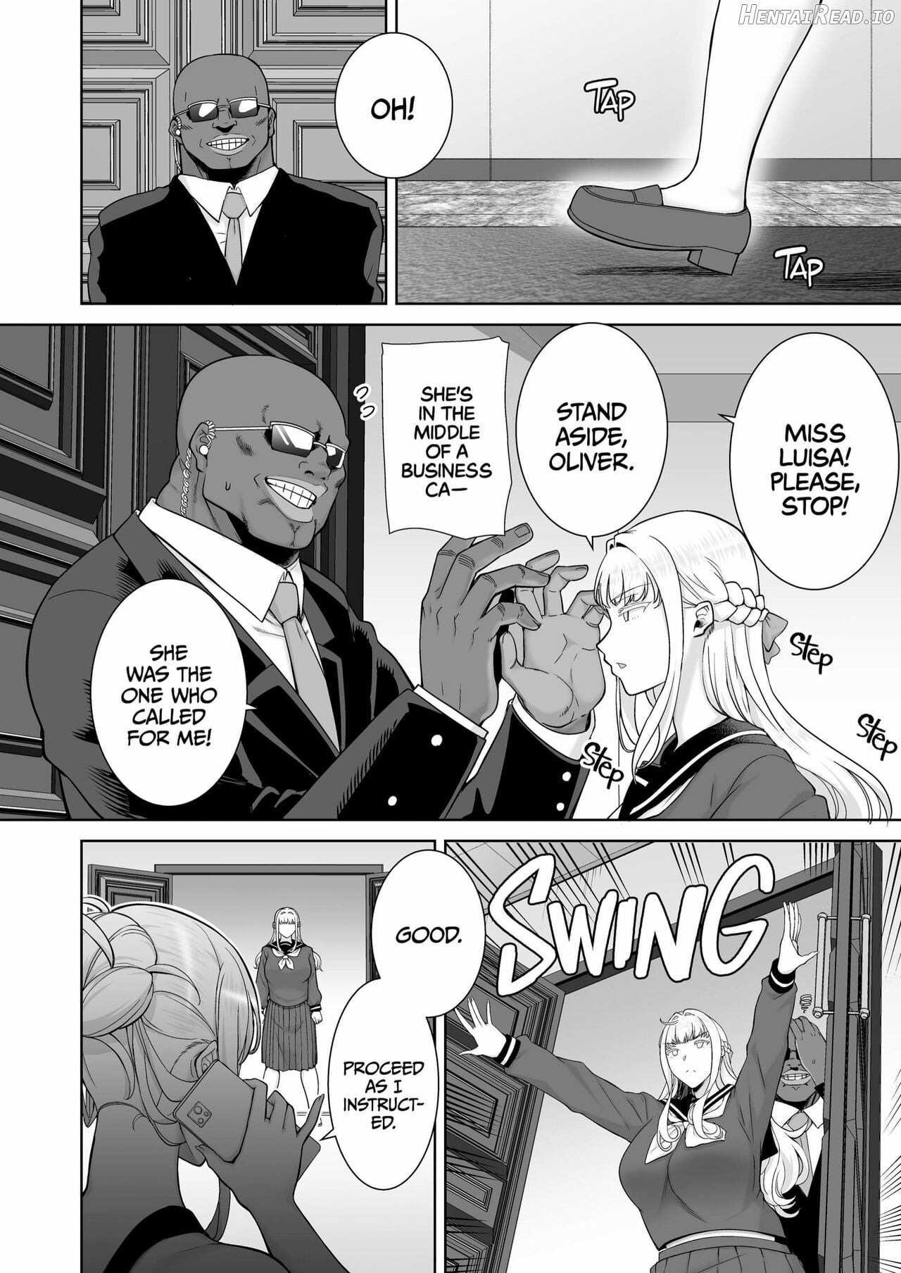 Seika Jogakuin Koutoubu Kounin Sao Oji-San 7 Chapter 1 - page 8