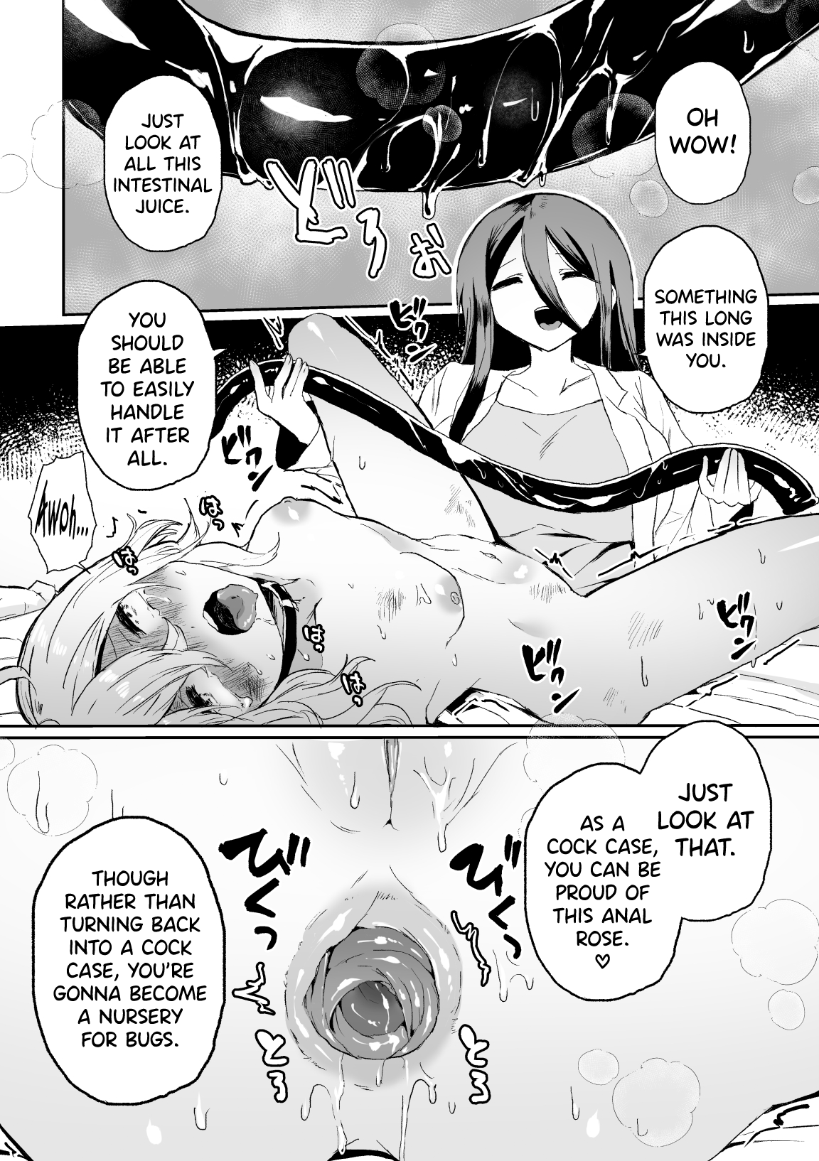 Haiki Sunzen Shoujo, Anal Kiseichuu Naedokoka Sairiyou Chapter 1 - page 18