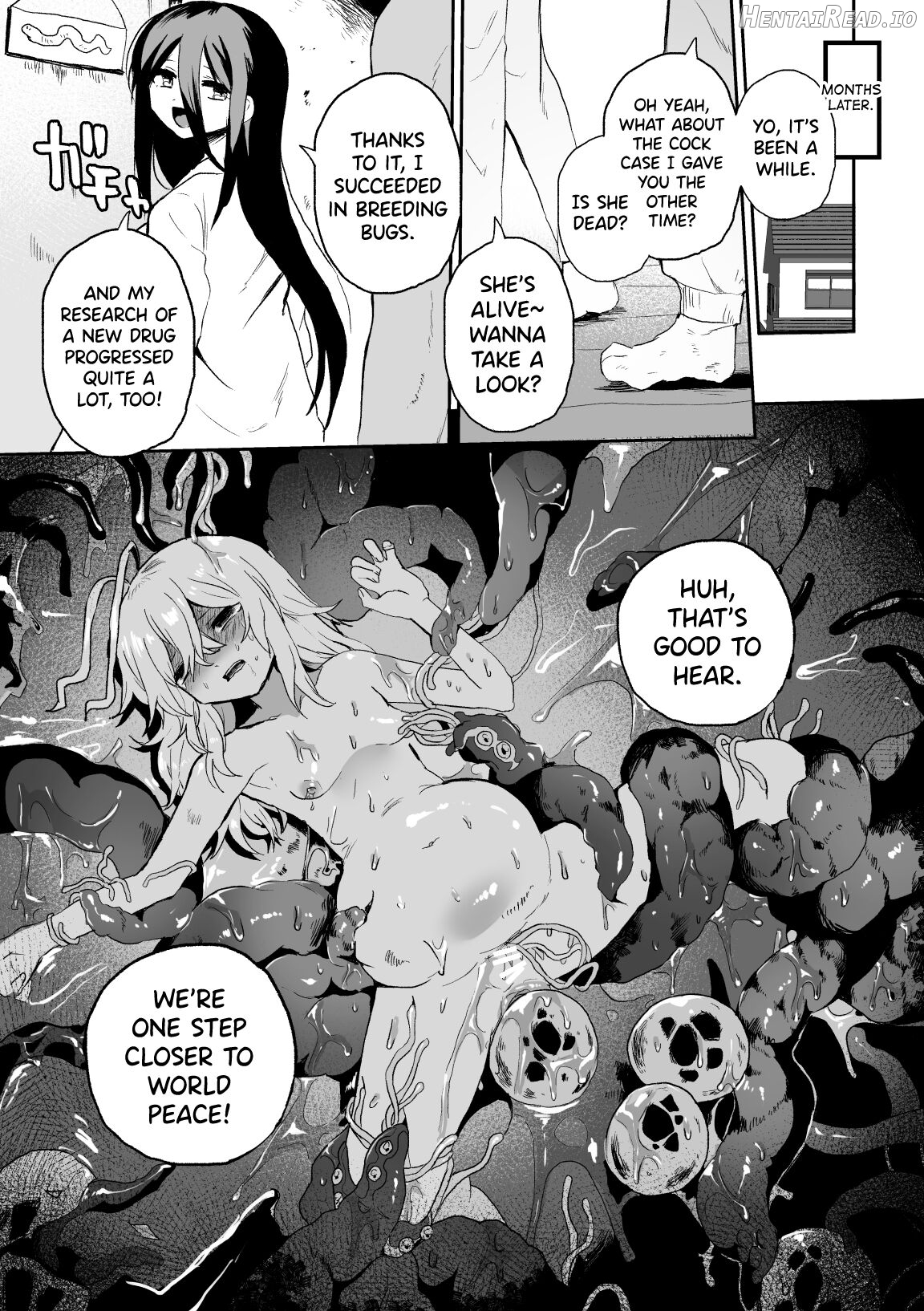 Haiki Sunzen Shoujo, Anal Kiseichuu Naedokoka Sairiyou Chapter 1 - page 31