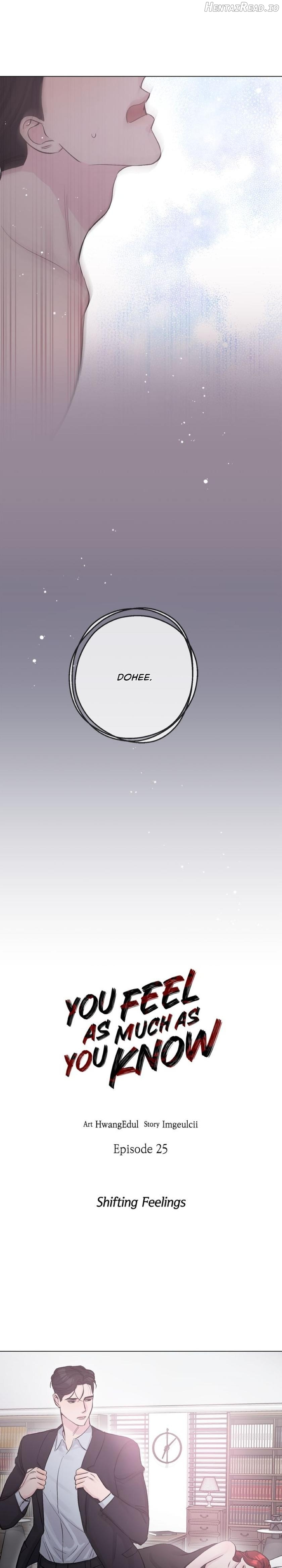 Feel as Much as You Know Chapter 25 - page 19