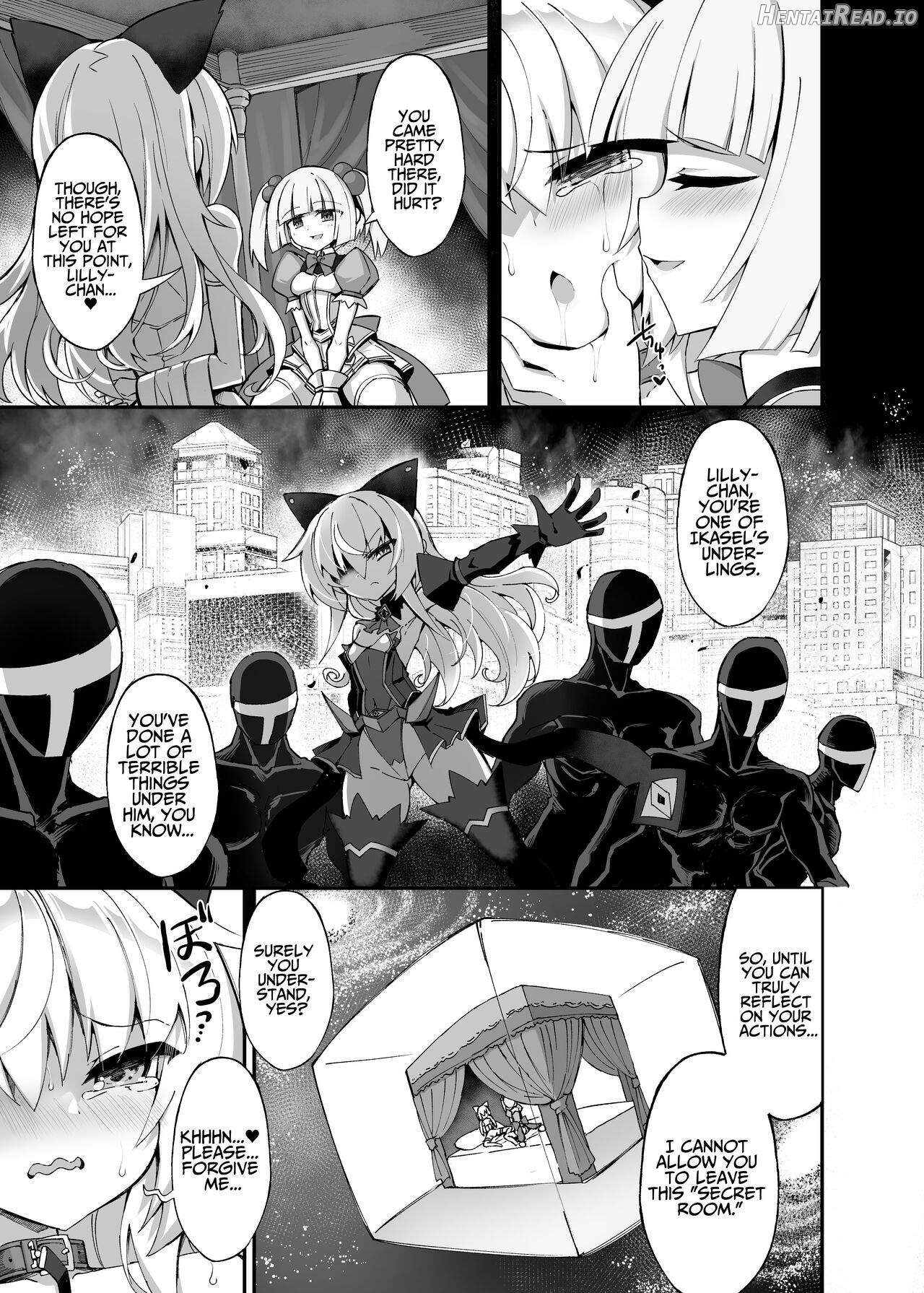 Masochist Kitty x Magical Girl ~A Manga About An Evil Magical Girl Being Thoroughly Broken In By A Magical Girl Of Justice~ Chapter 1 - page 5