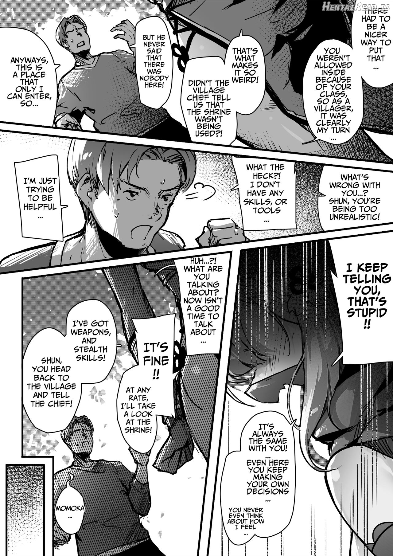 Hyakudaku no Tou -Ichi- Kunoichi vs Slime Hen Chapter 1 - page 14