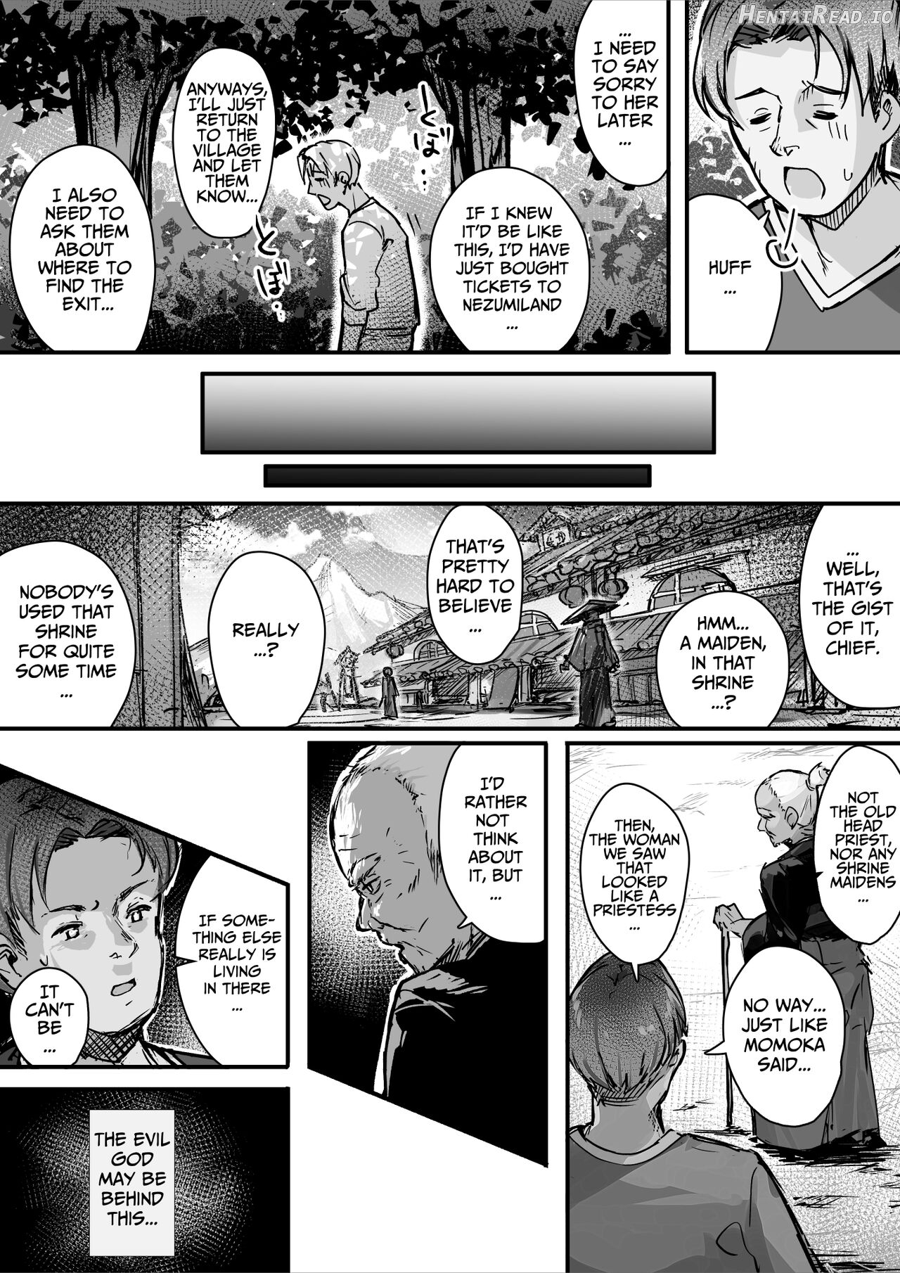 Hyakudaku no Tou -Ichi- Kunoichi vs Slime Hen Chapter 1 - page 15