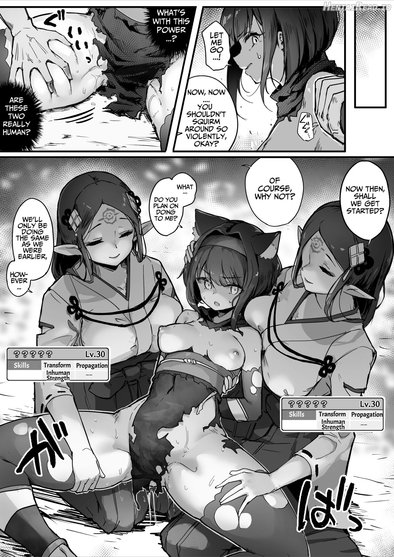 Hyakudaku no Tou -Ichi- Kunoichi vs Slime Hen Chapter 1 - page 38