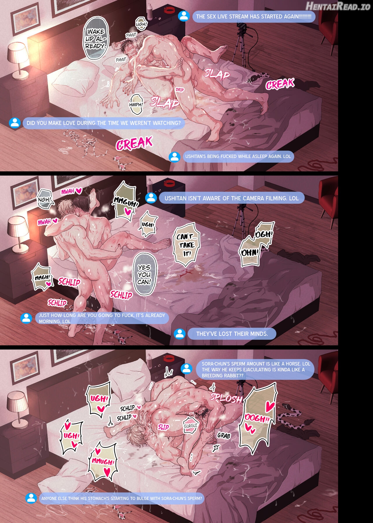 Popular Streamer's Live Streamed Sex Chapter 1 - page 45
