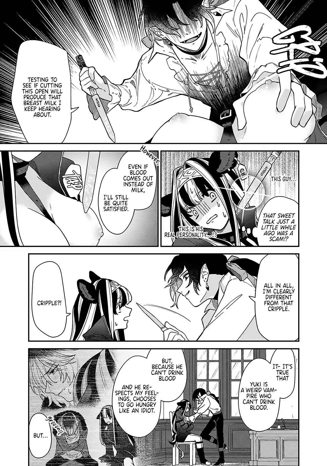 The Virgin Vampire Only Drinks Milk Chapter 3 - page 14