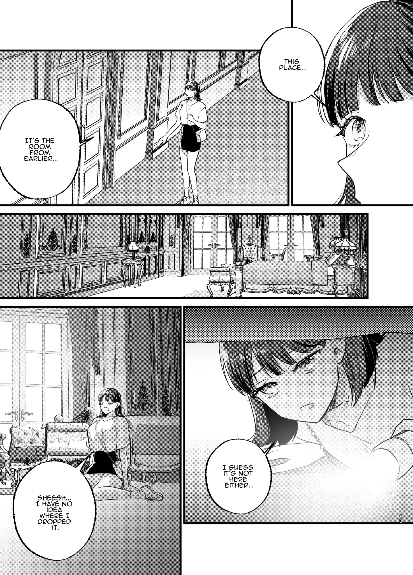 Falling Night ~Doll Otaku University Girl Entangled One Night in a Vampires Sweet Web~ Chapter 1.1 - page 14