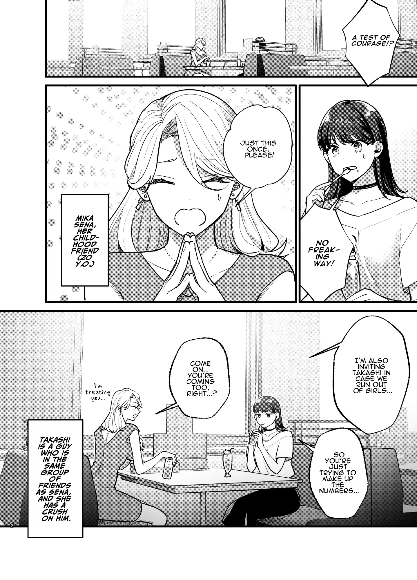 Falling Night ~Doll Otaku University Girl Entangled One Night in a Vampires Sweet Web~ Chapter 1.1 - page 3