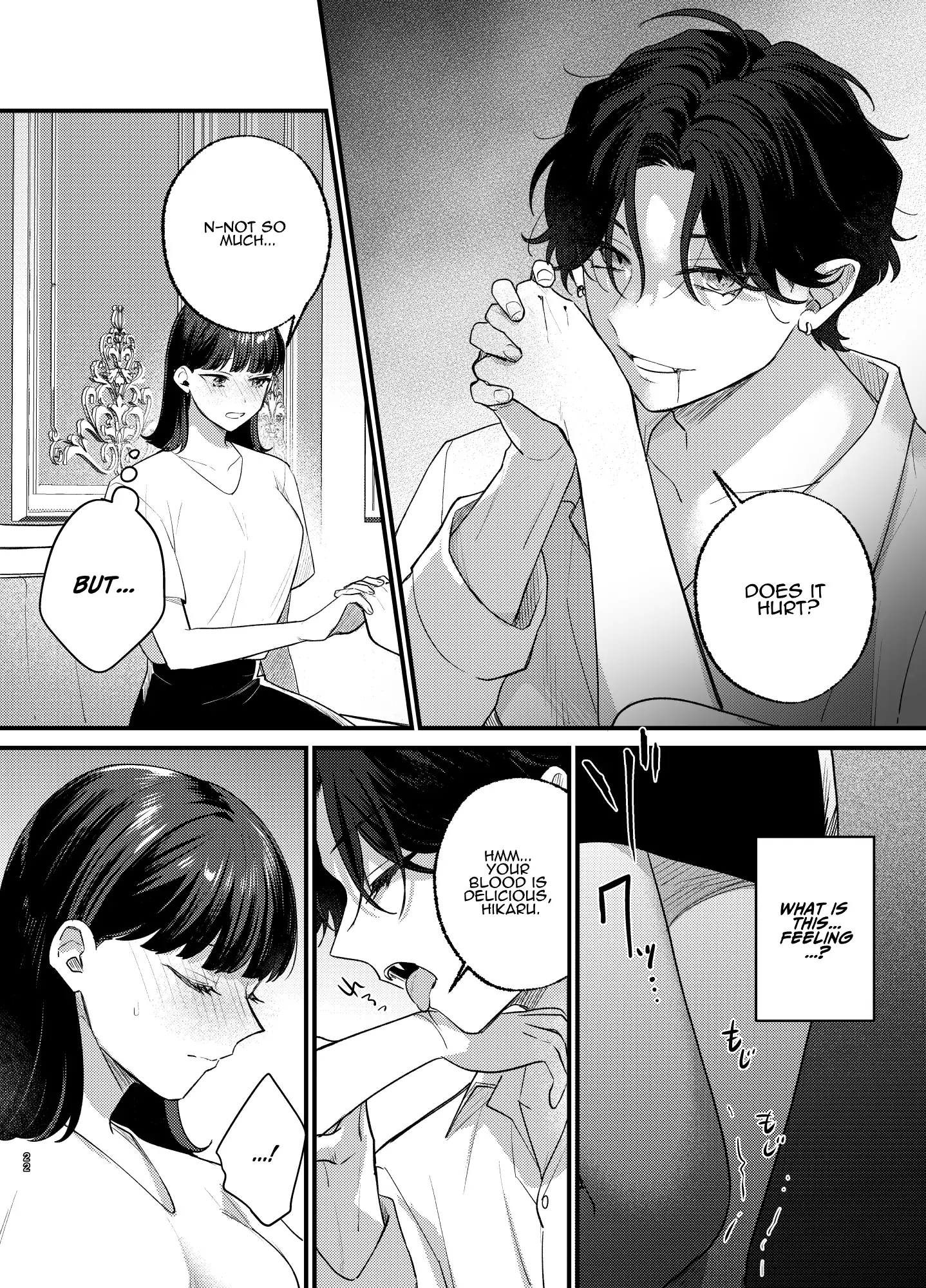 Falling Night ~Doll Otaku University Girl Entangled One Night in a Vampires Sweet Web~ Chapter 1.1 - page 23