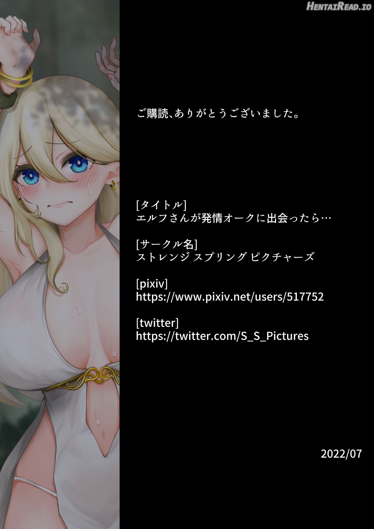 Elf-san ga Hatsujou Orc ni Deattara... Chapter 1 - page 25
