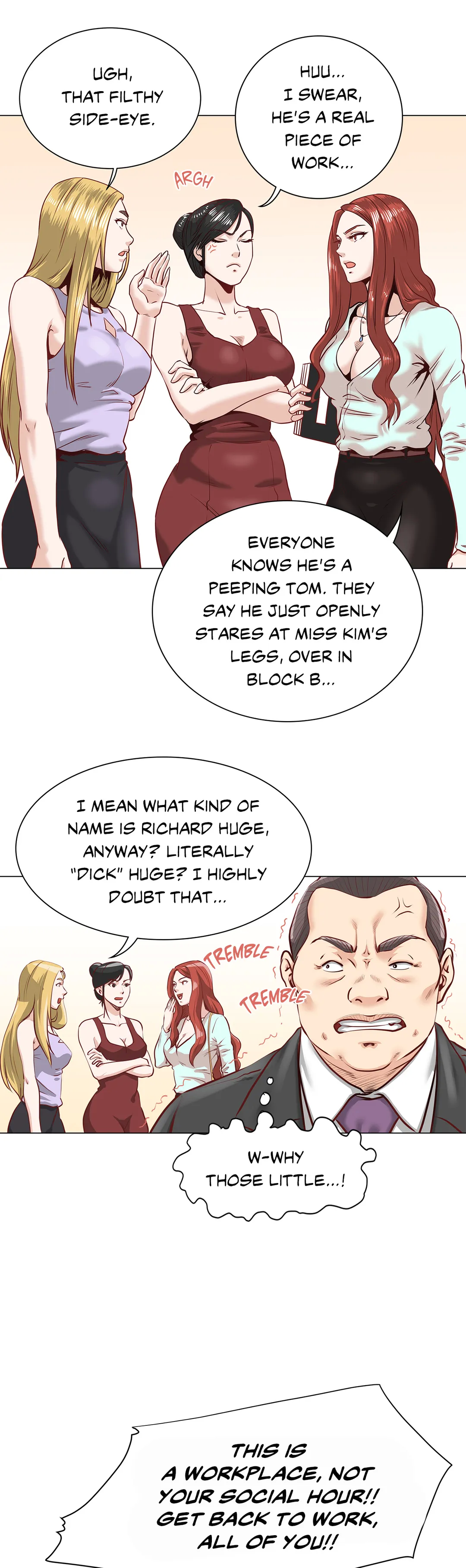 Office Trouble Chapter 2 - page 9