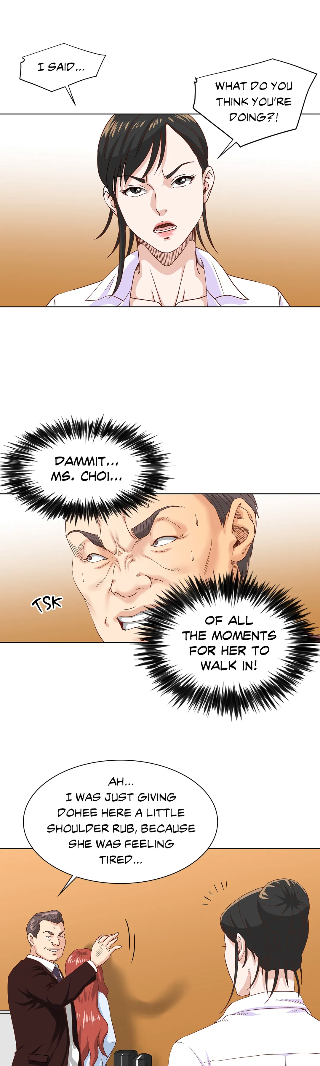 Office Trouble Chapter 4 - page 14
