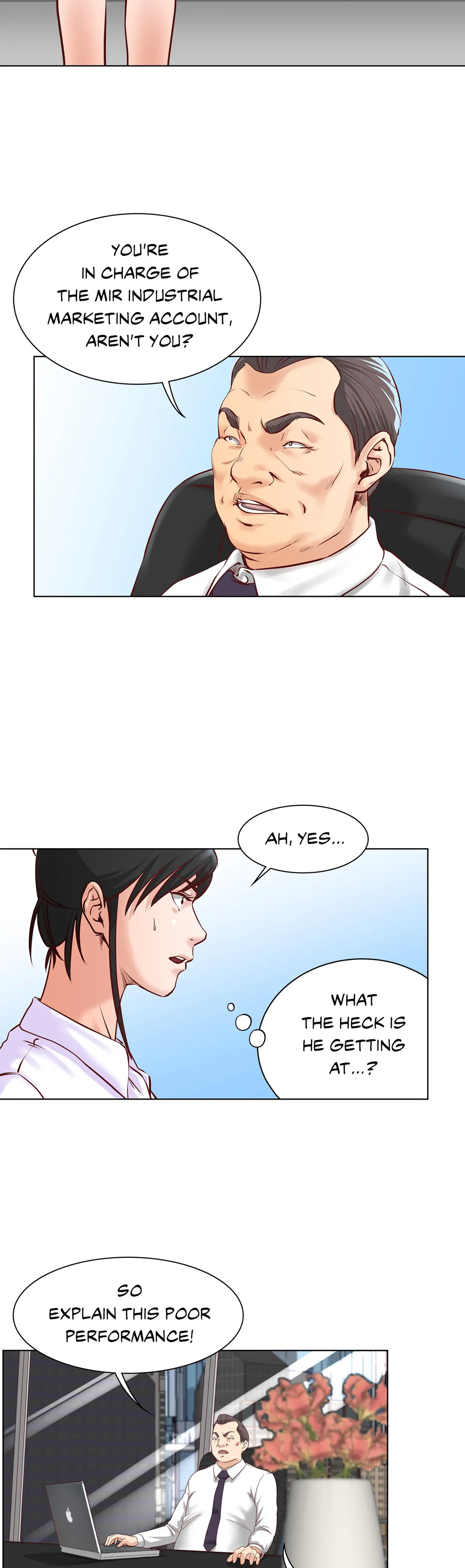 Office Trouble Chapter 4 - page 21