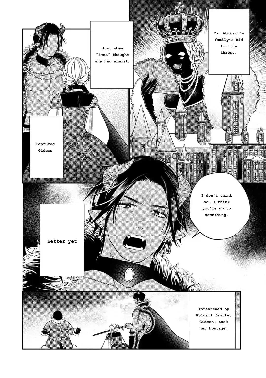 A reincarnated villainess is destined to die if she doesn't have sex ~ Entrapped marriage with the Enemy King~ Chapter 1.3 - page 11