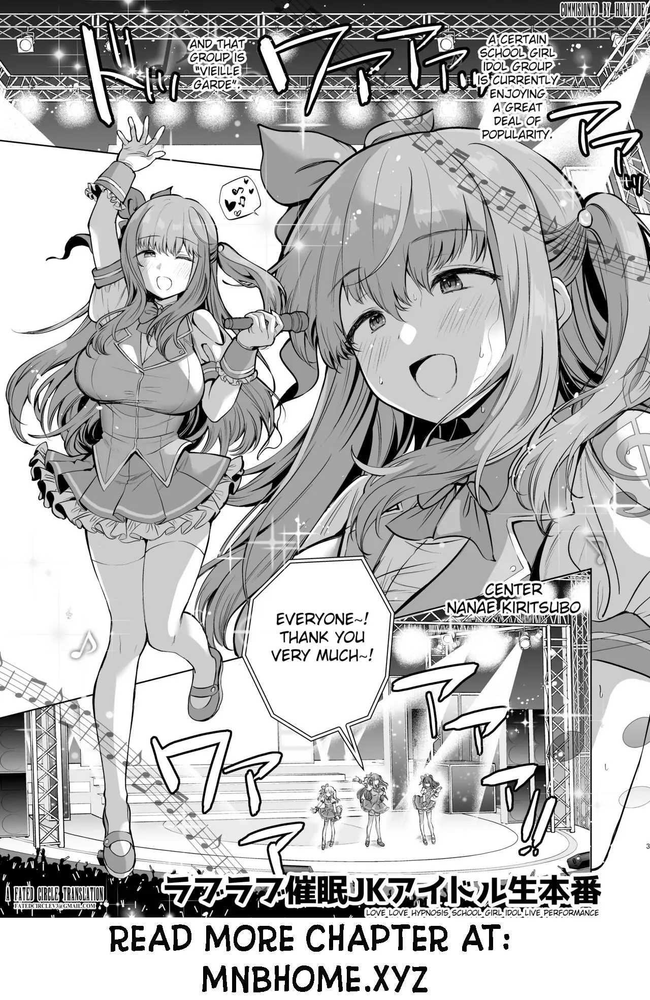 Love Love Hypnosis School Girl Idol Live Performance Chapter 1 - page 1