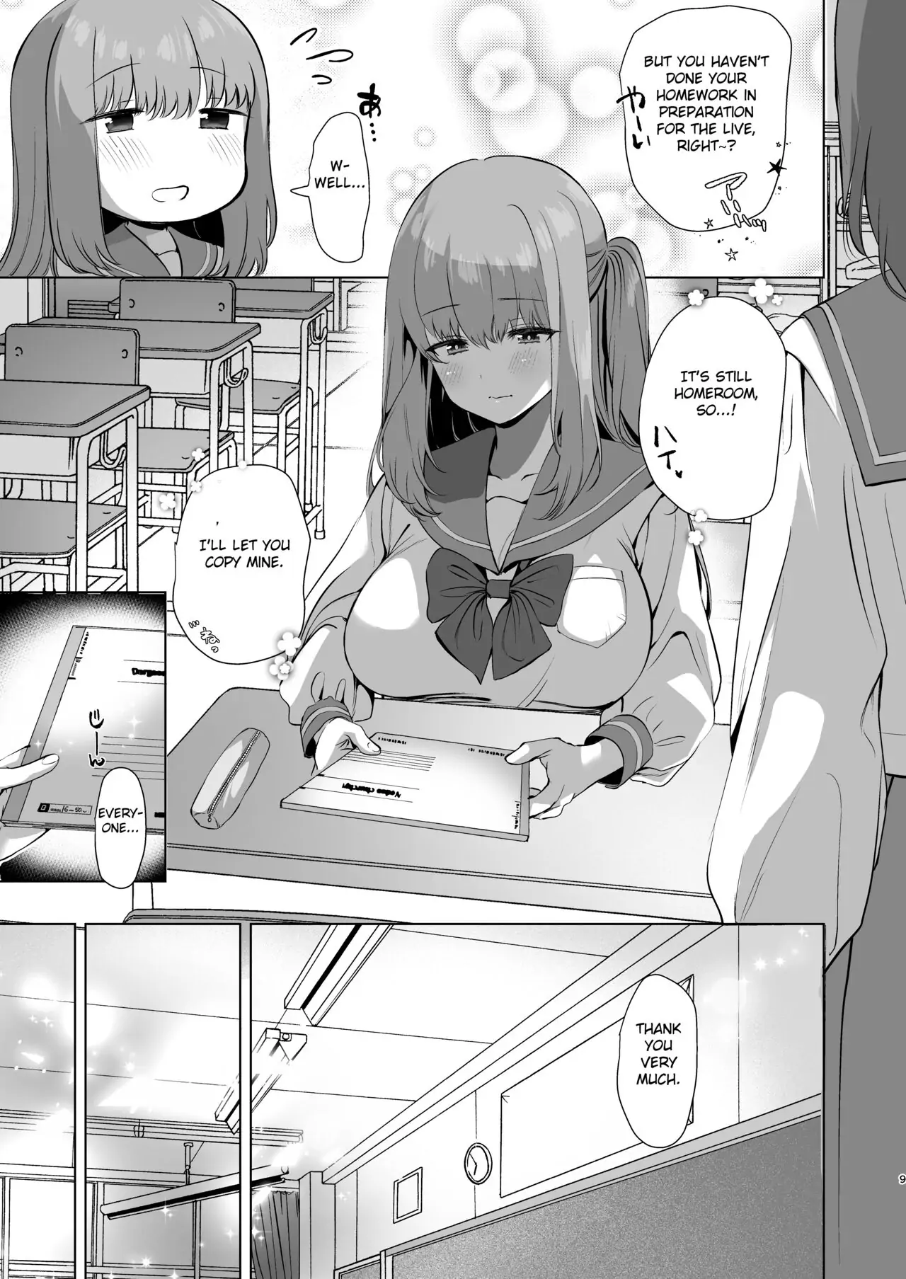 Love Love Hypnosis School Girl Idol Live Performance Chapter 1 - page 7