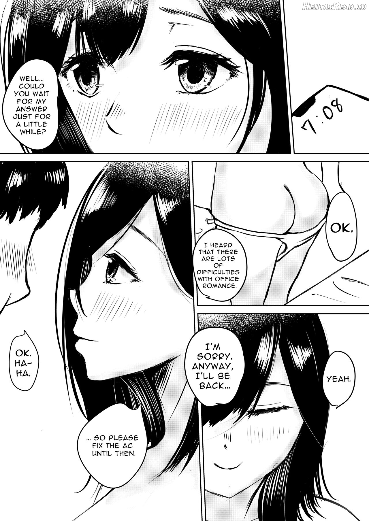 Kareshi Mochi no Senpai to AirCon ga Kowareta Heya de Asa made... Chapter 1 - page 34