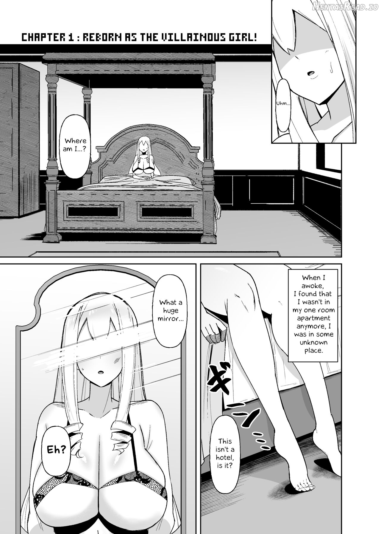 Otome Game no Akuyaku Reijou ni Tensei Shitara Ura Settei de Futanari deshita ~Ch. 1~ Chapter 1 - page 2