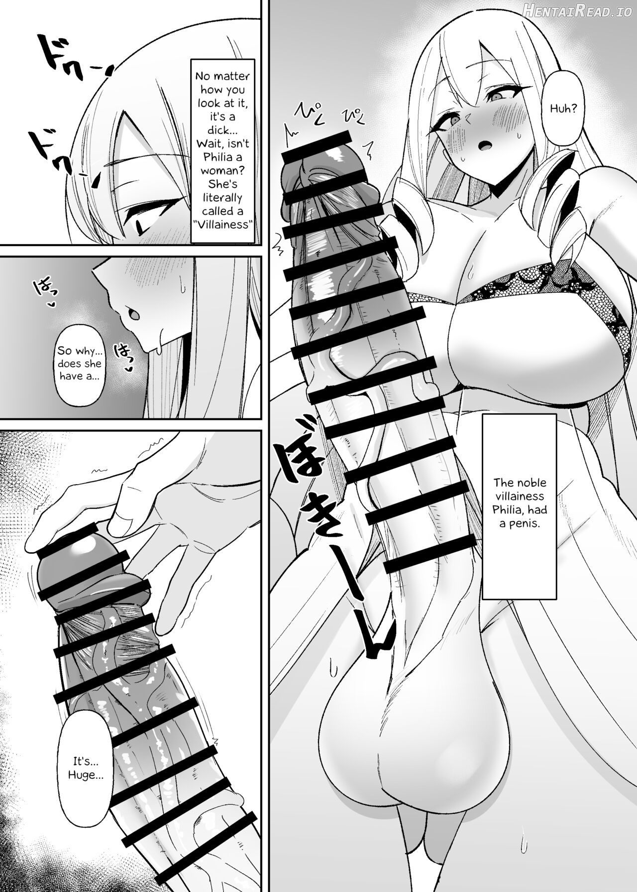 Otome Game no Akuyaku Reijou ni Tensei Shitara Ura Settei de Futanari deshita ~Ch. 1~ Chapter 1 - page 4