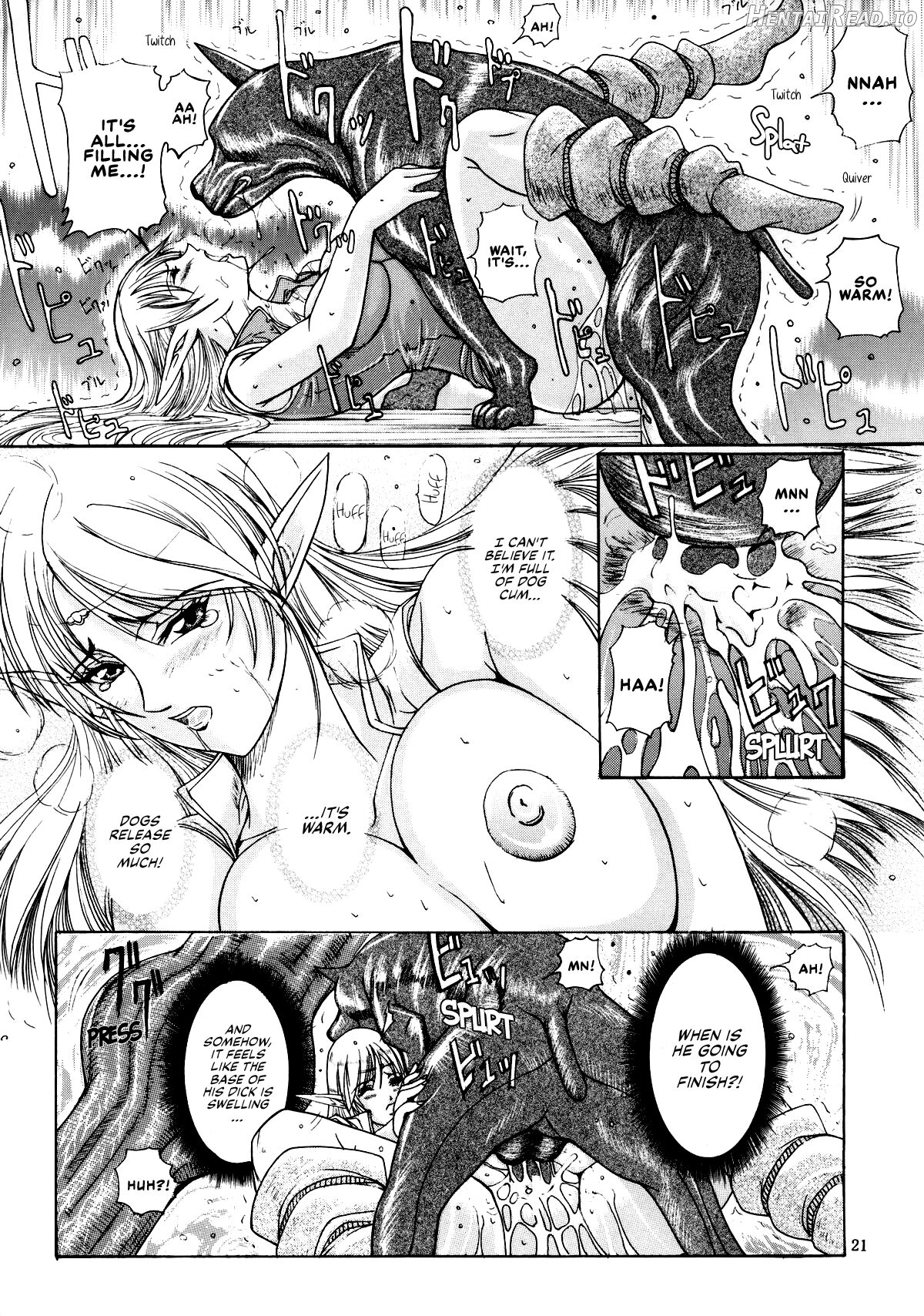 Ken-Jyuu 3 Sonnet - La Danse de la Fee Chapter 1 - page 21