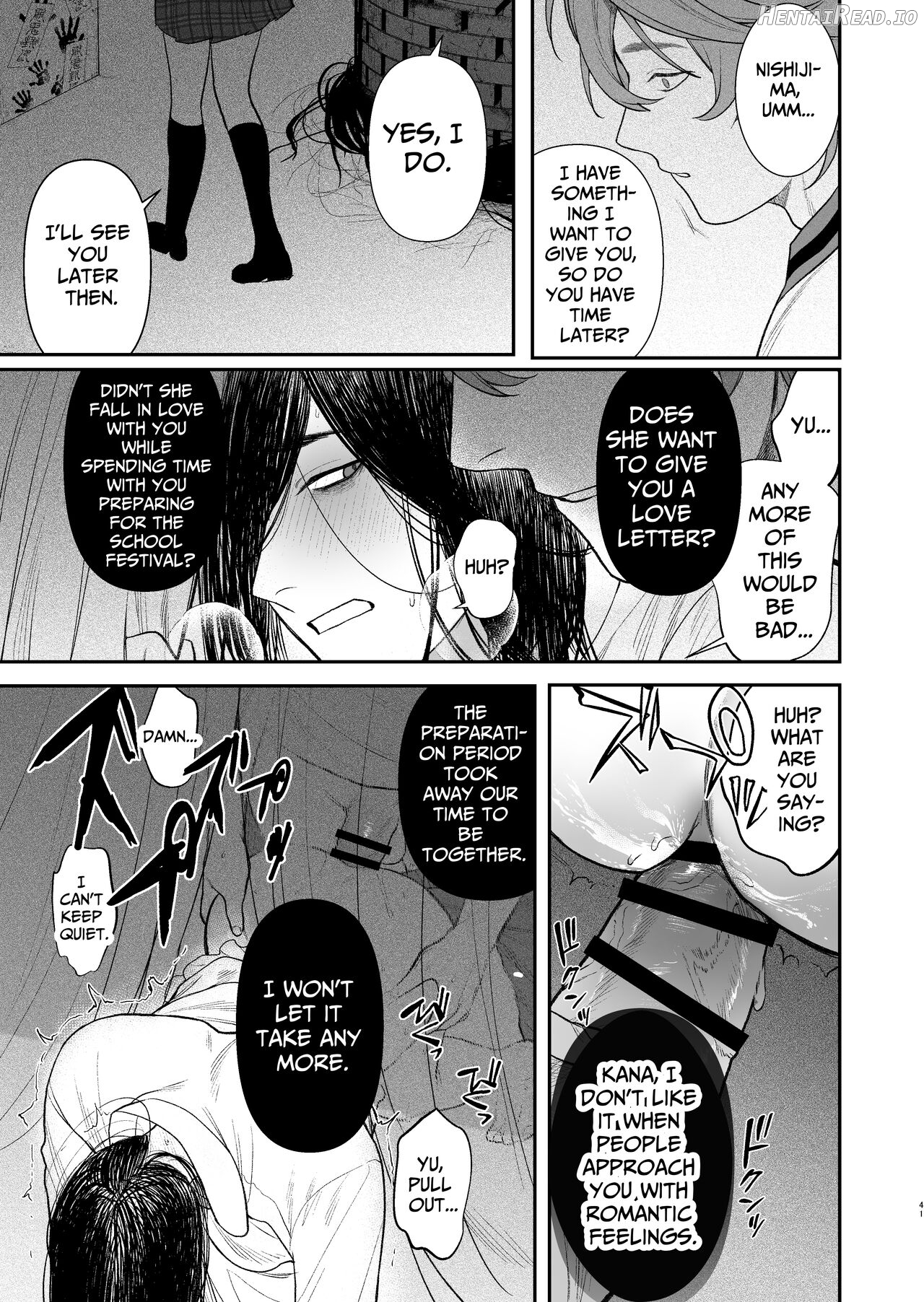 The School Festival Is A Fuck Room Chapter 1 - page 42