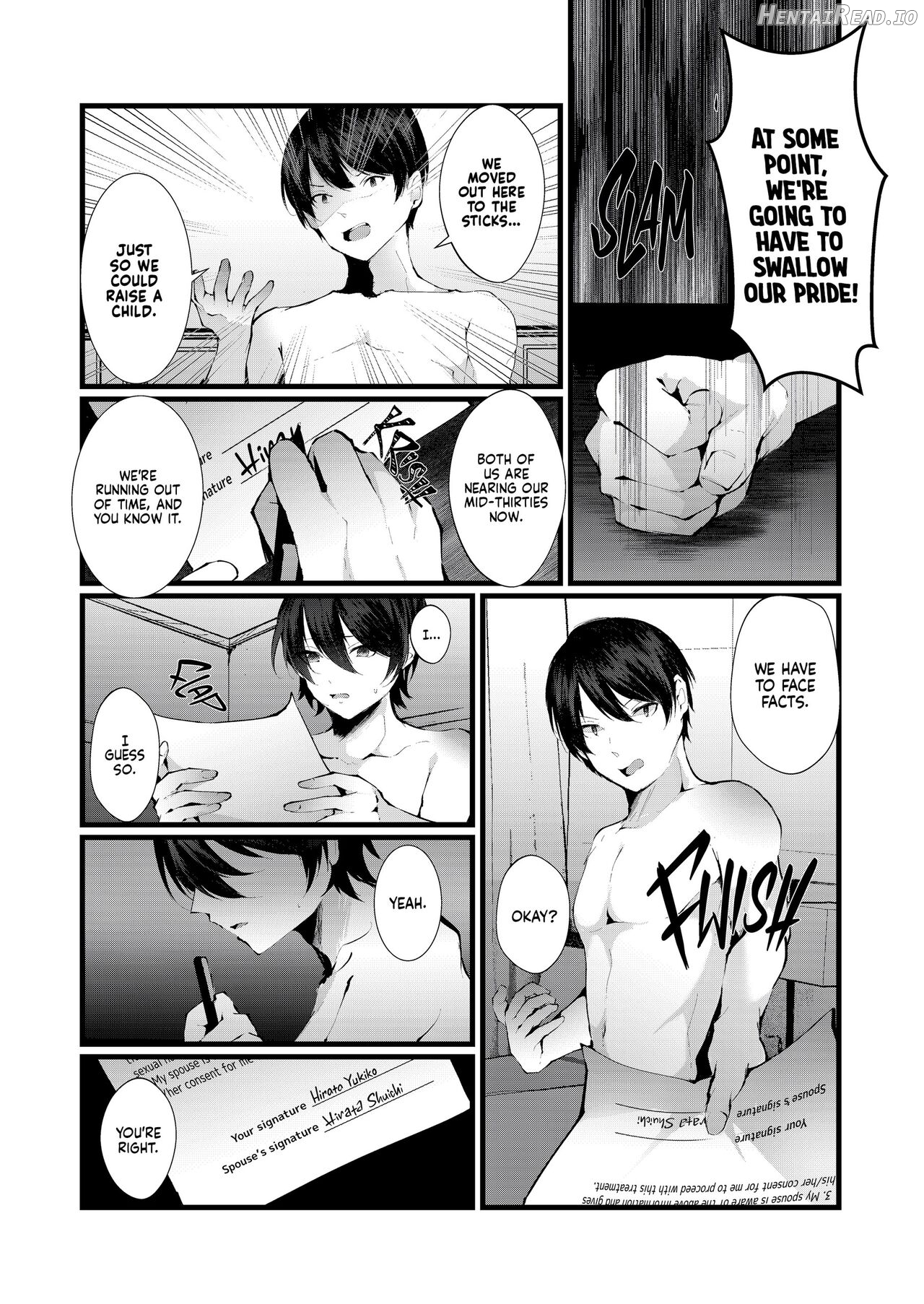 Kakkou no Rakuin ~Ninkatsu Kyonyuu Hitozuma ga Biyaku Jirashi Massage ni Kokomo mo Karada mo Ochiru made~ _ The Mark of the Cuckoo Chapter 1 - page 16