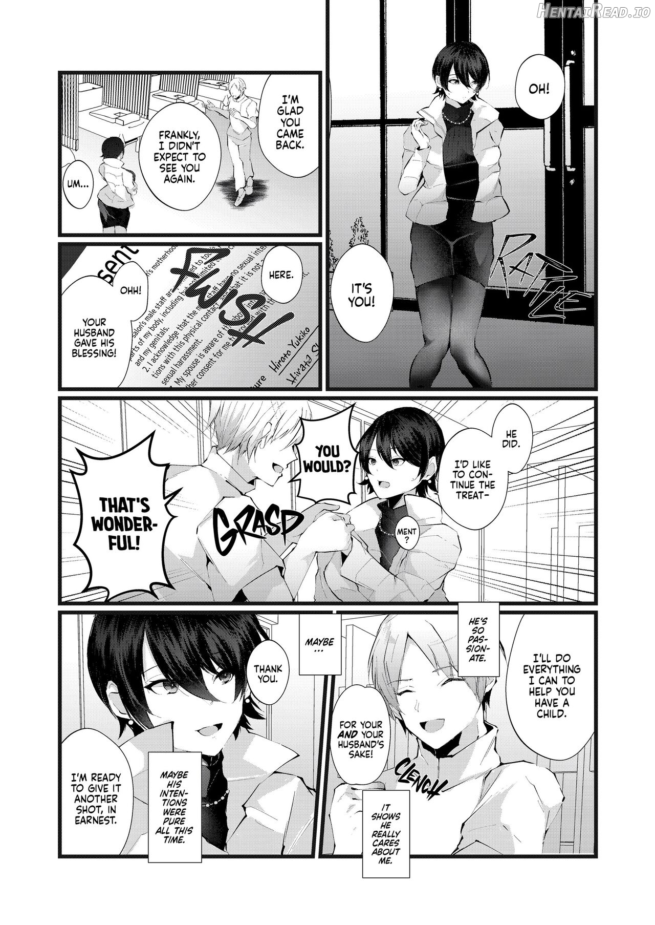 Kakkou no Rakuin ~Ninkatsu Kyonyuu Hitozuma ga Biyaku Jirashi Massage ni Kokomo mo Karada mo Ochiru made~ _ The Mark of the Cuckoo Chapter 1 - page 19