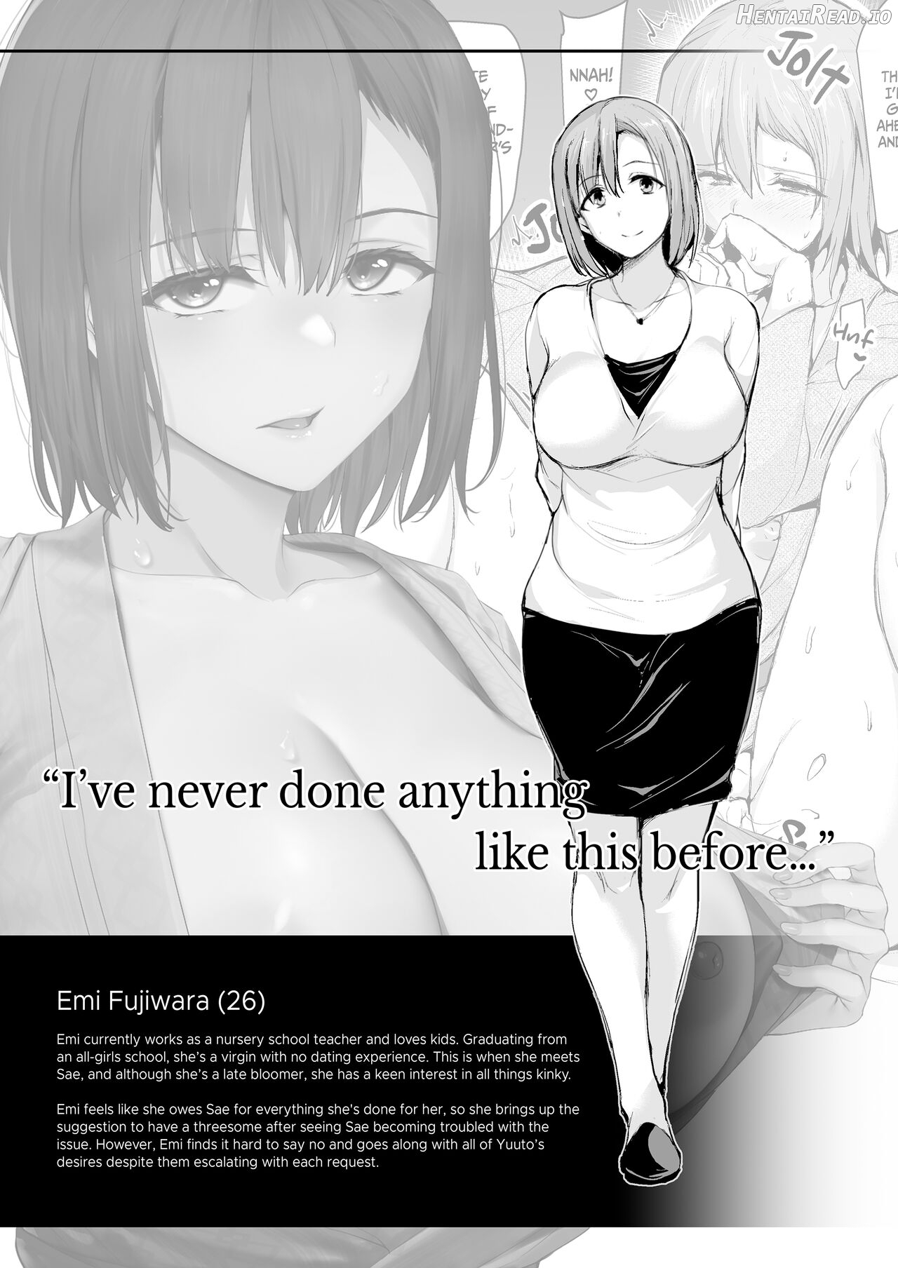 Kyonyuu Ga Futariinai To Bokkishinai Otto No Tame Ni Tomodachi O Tsuretekita Tsuma Chapter 1-3 Chapter 1-3 - page 127