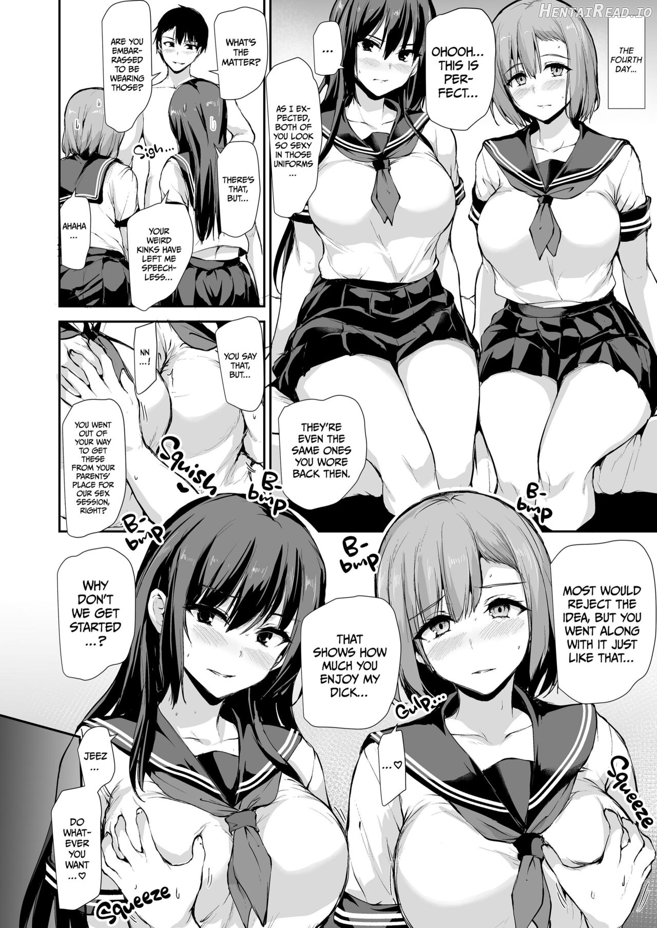 Kyonyuu Ga Futariinai To Bokkishinai Otto No Tame Ni Tomodachi O Tsuretekita Tsuma Chapter 1-3 Chapter 1-3 - page 177