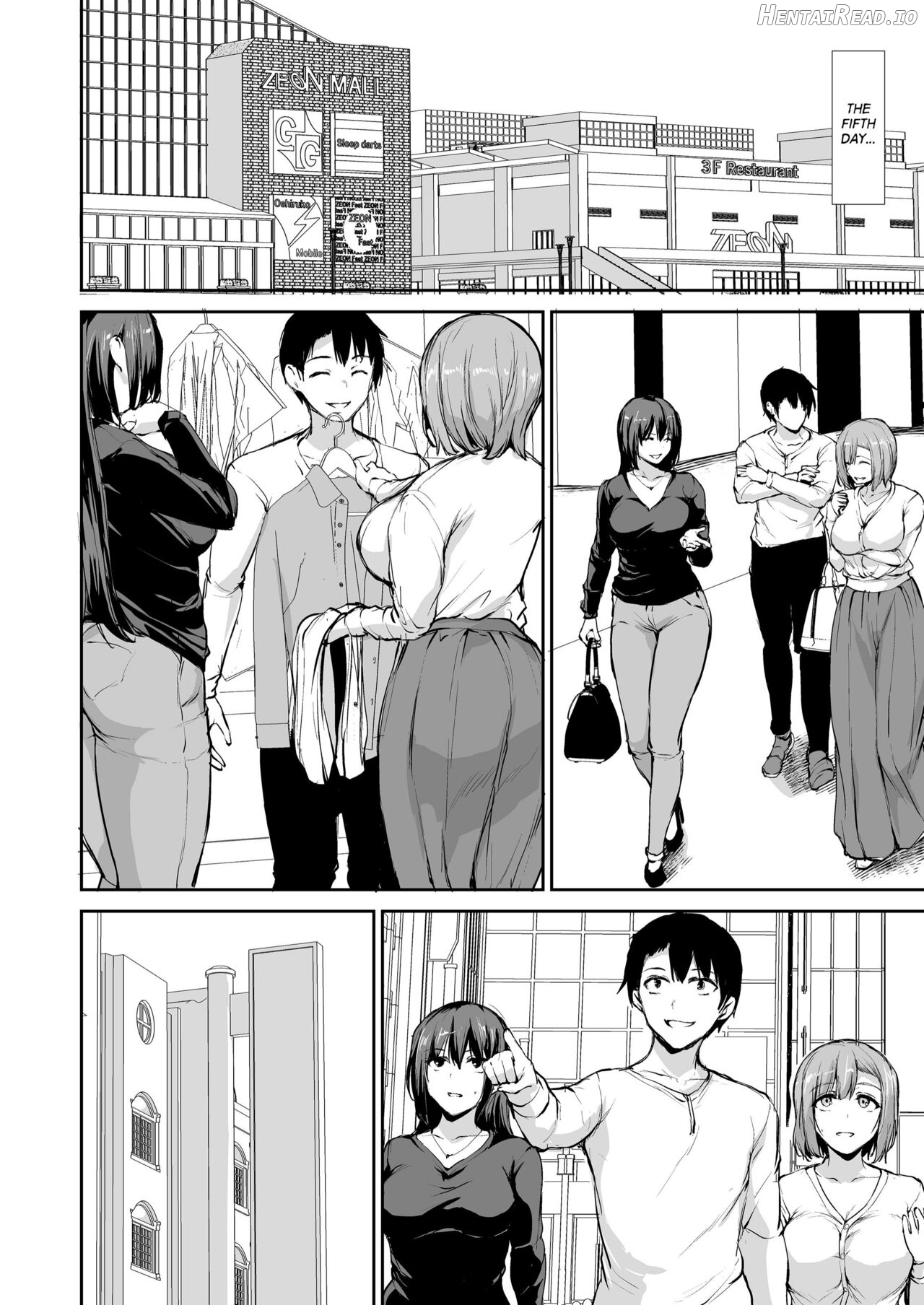 Kyonyuu Ga Futariinai To Bokkishinai Otto No Tame Ni Tomodachi O Tsuretekita Tsuma Chapter 1-3 Chapter 1-3 - page 185