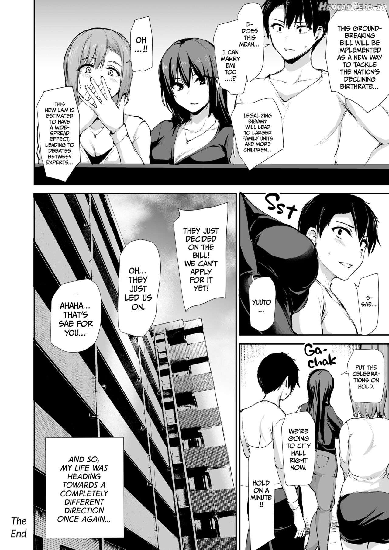 Kyonyuu Ga Futariinai To Bokkishinai Otto No Tame Ni Tomodachi O Tsuretekita Tsuma Chapter 1-3 Chapter 1-3 - page 203