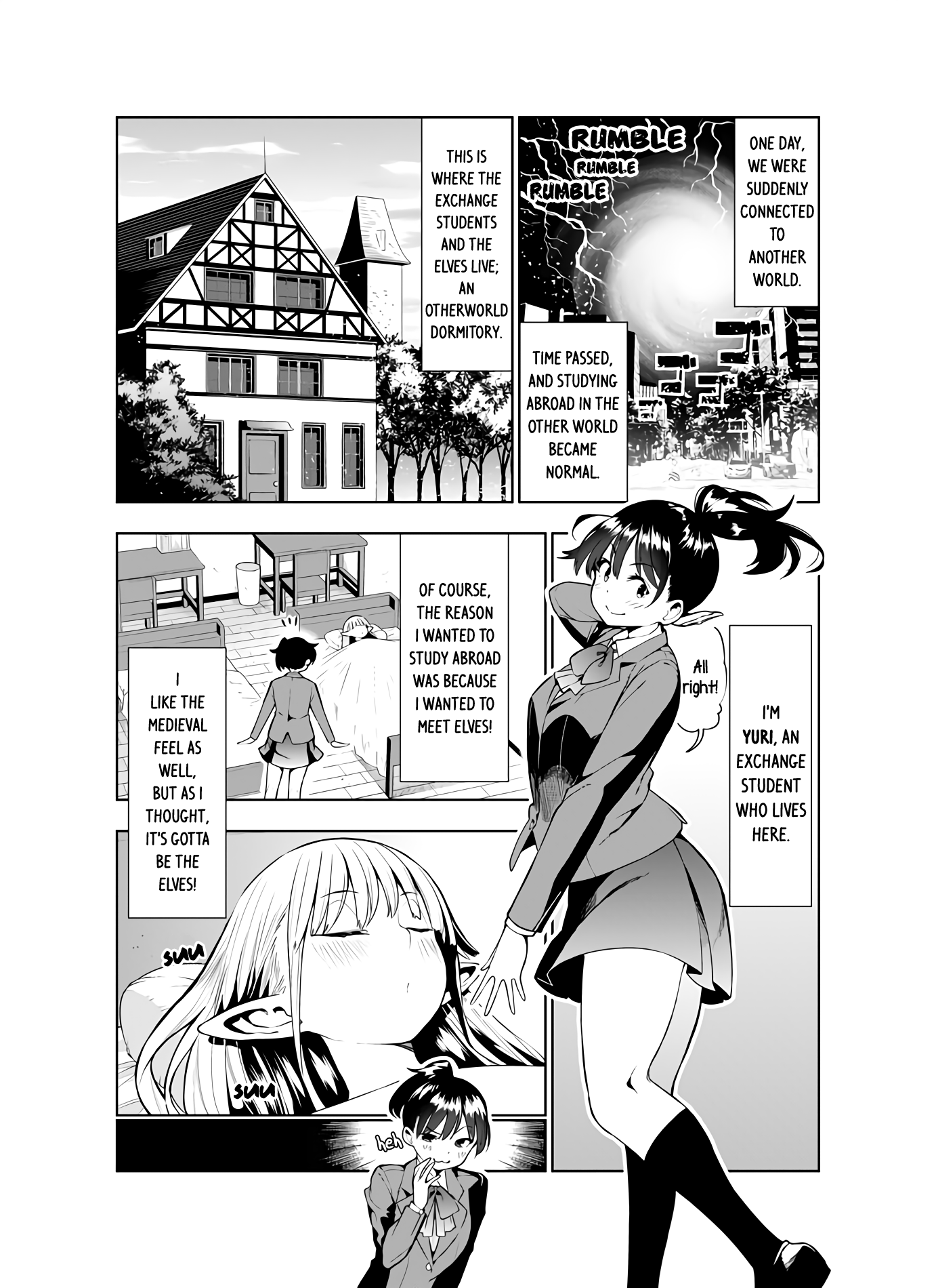 Futanari no Elf Chapter 2 - page 1