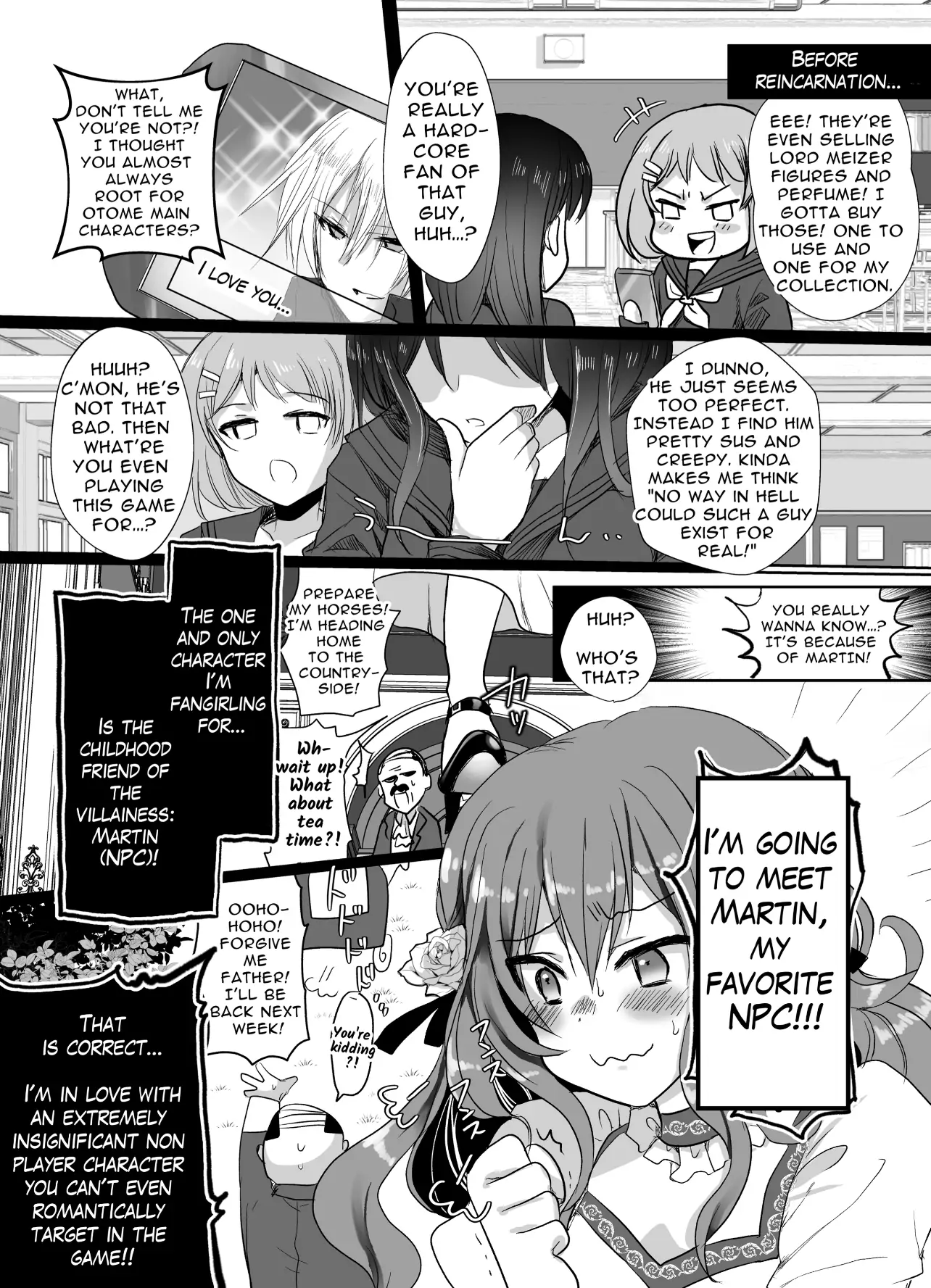 JK's Tragic Isekai Reincarnation as the Villainess ~But My Precious Side Character! Chapter 1.1 - page 5