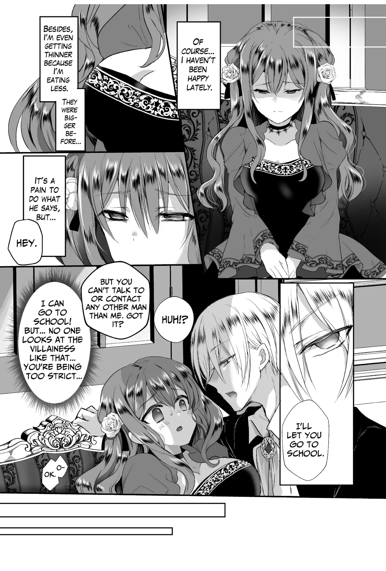 JK's Tragic Isekai Reincarnation as the Villainess ~But My Precious Side Character! Chapter 2.2 - page 3