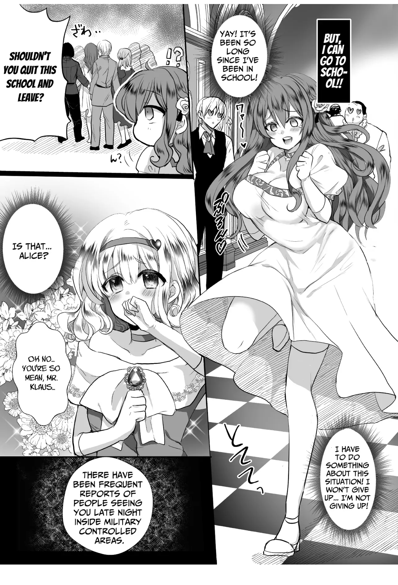JK's Tragic Isekai Reincarnation as the Villainess ~But My Precious Side Character! Chapter 2.2 - page 4