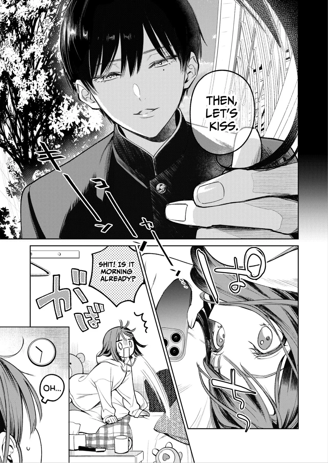 Senpai, I Don't Know About That - His Fingers That Were Accompaniment are now Disturbing my Vagina Chapter 1 - page 4