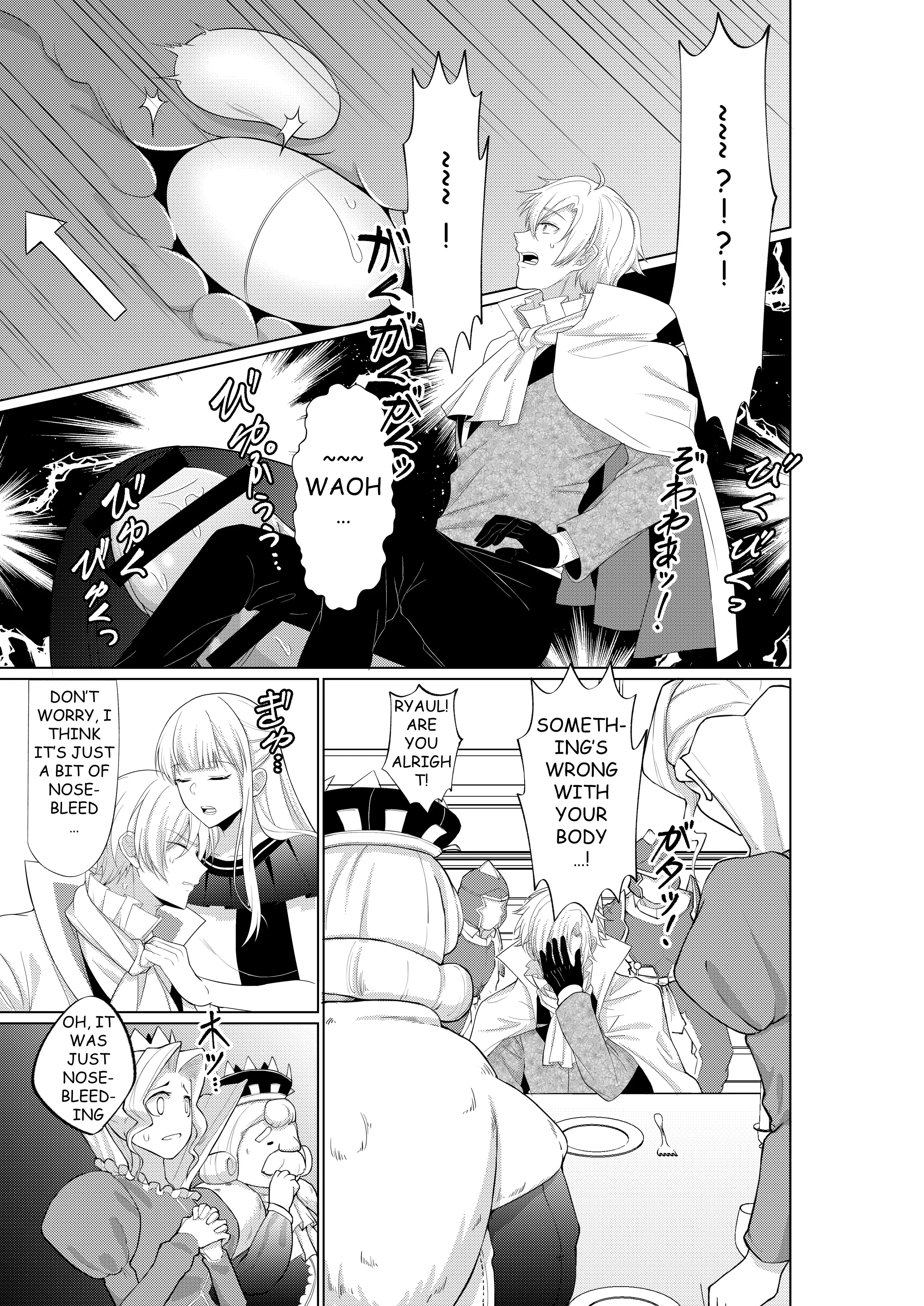 I Got Reincarnated As A Mischievous Maiden And Was Saved By A Prince Who Was An M, We Discovered Peculiar Kinks Of His After Training Chapter 1 - page 18