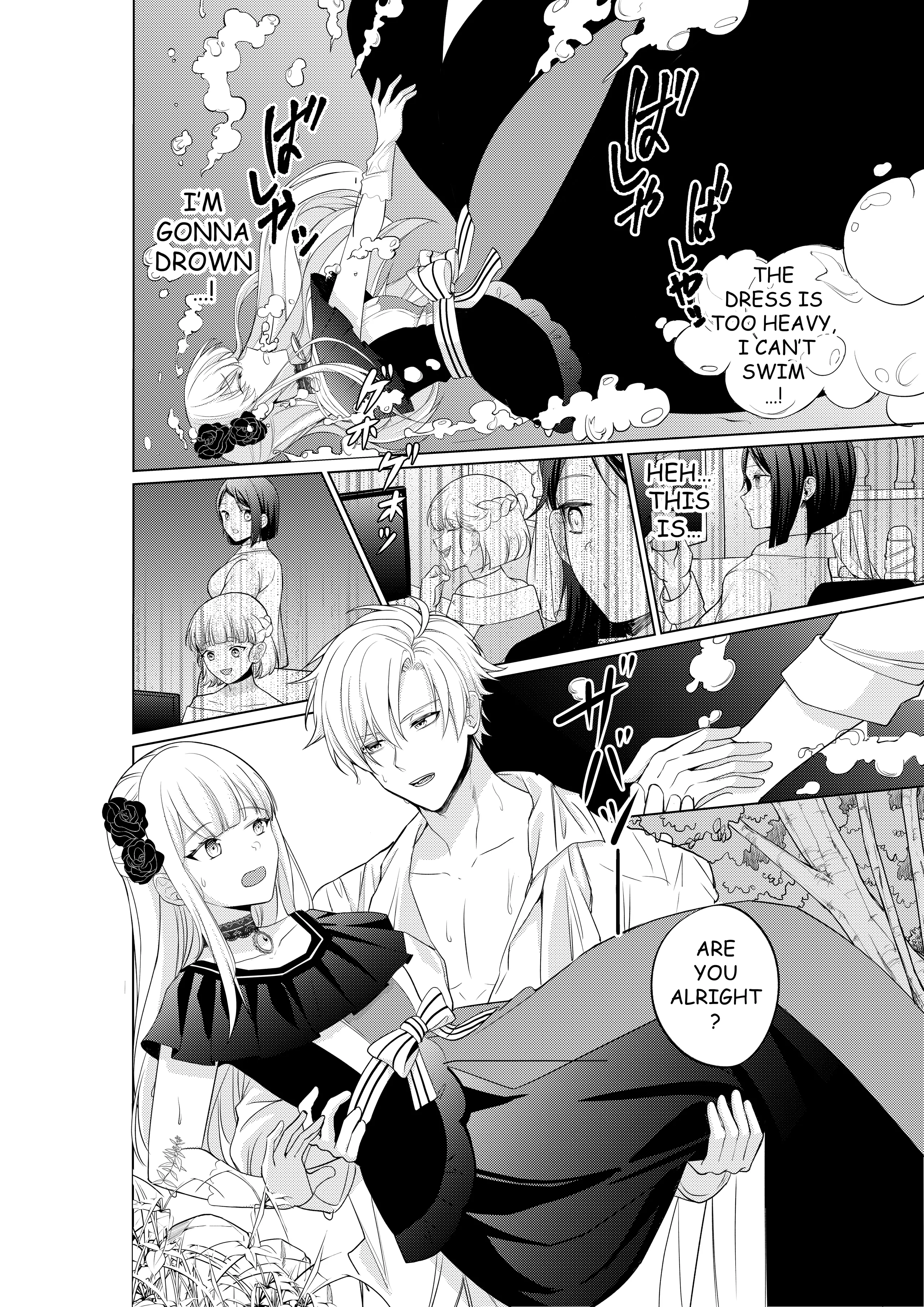 I Got Reincarnated As A Mischievous Maiden And Was Saved By A Prince Who Was An M, We Discovered Peculiar Kinks Of His After Training Chapter 1 - page 3