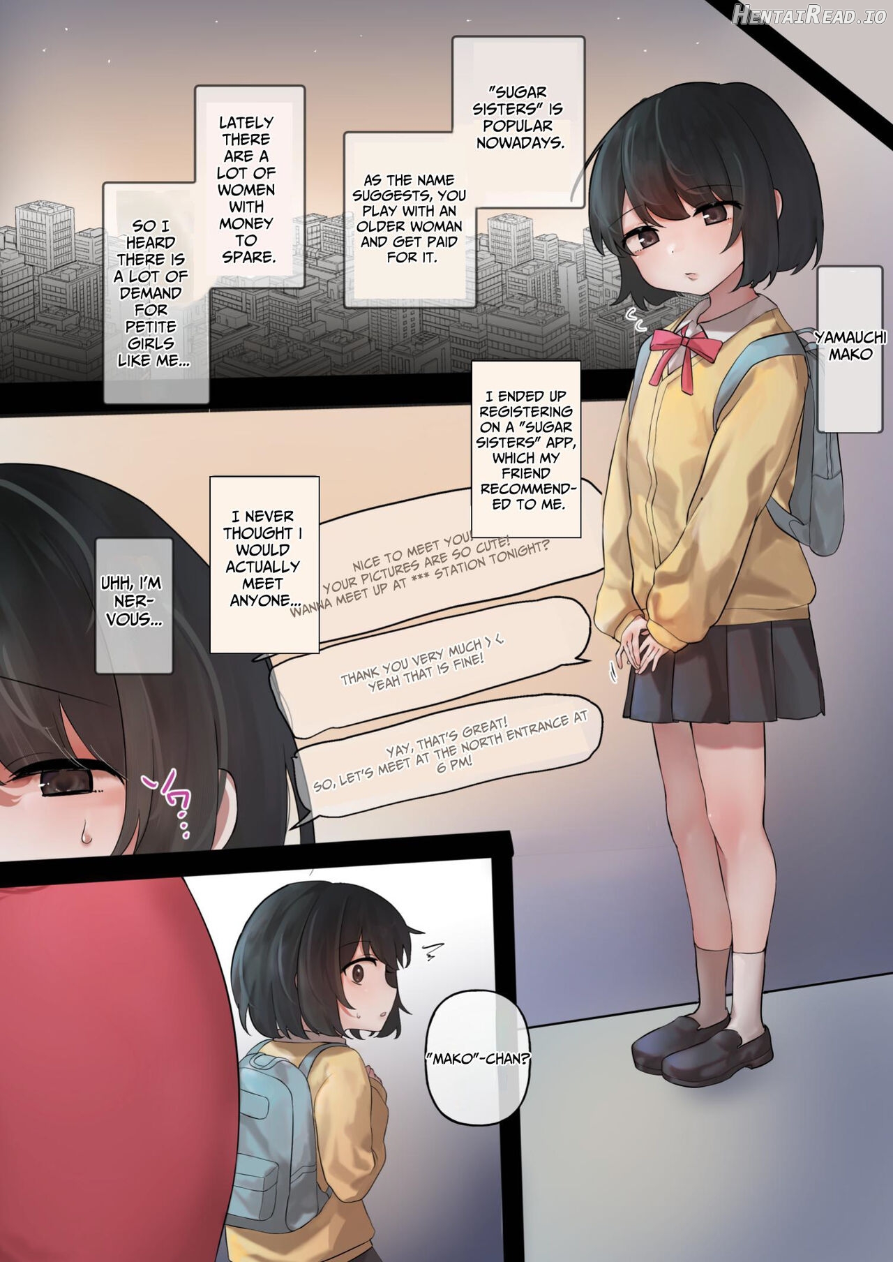 I Started Using A Sugar Sister Hookup App. ~devoured by a big dick futanari lady~ Chapter 1 - page 2